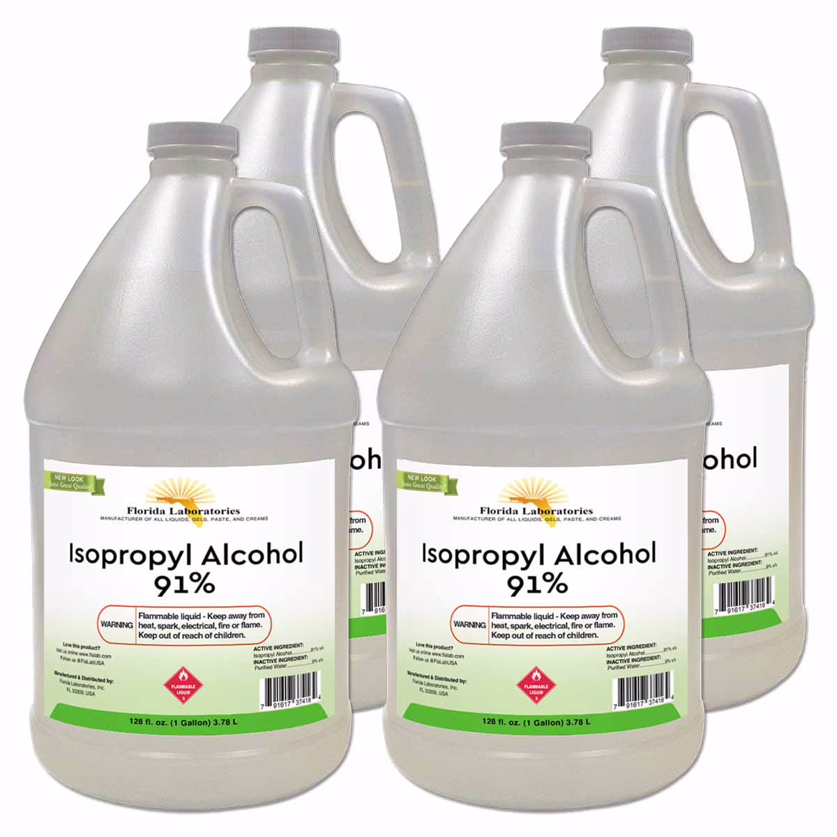 Isopropyl Alcohol 91% , 4 Gallons