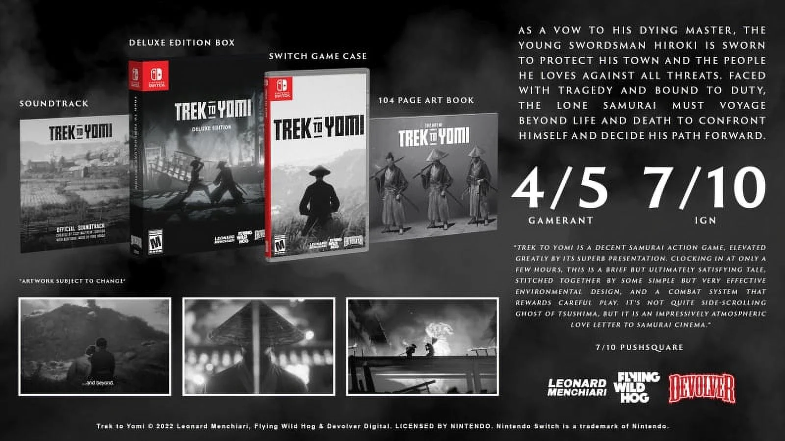 Trek to Yomi Deluxe Edition, Nintendo Switch