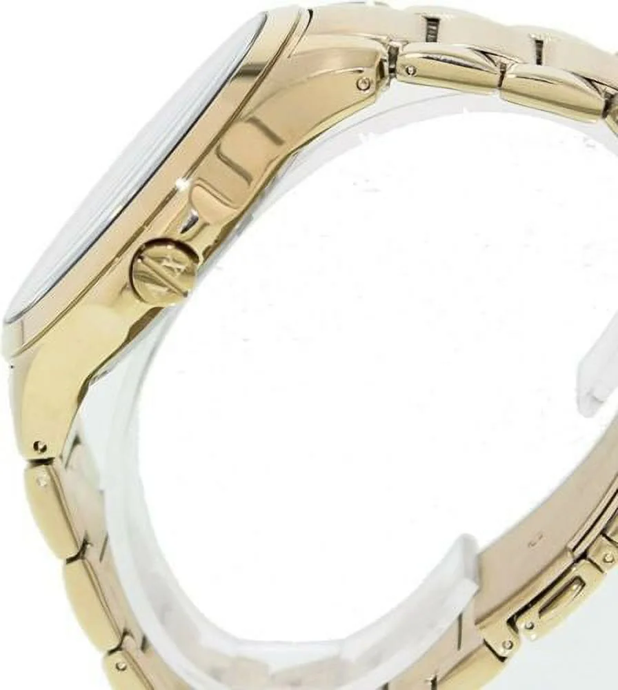 Armani Exchange Black Dial Gold PVD Men's Watch AX2122