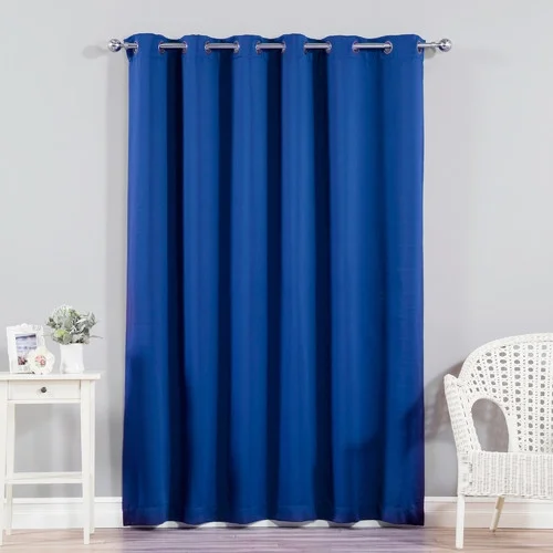 Best Home Fashion, Inc. Extra Wide Width Blackout Thermal Single Curtain Panel