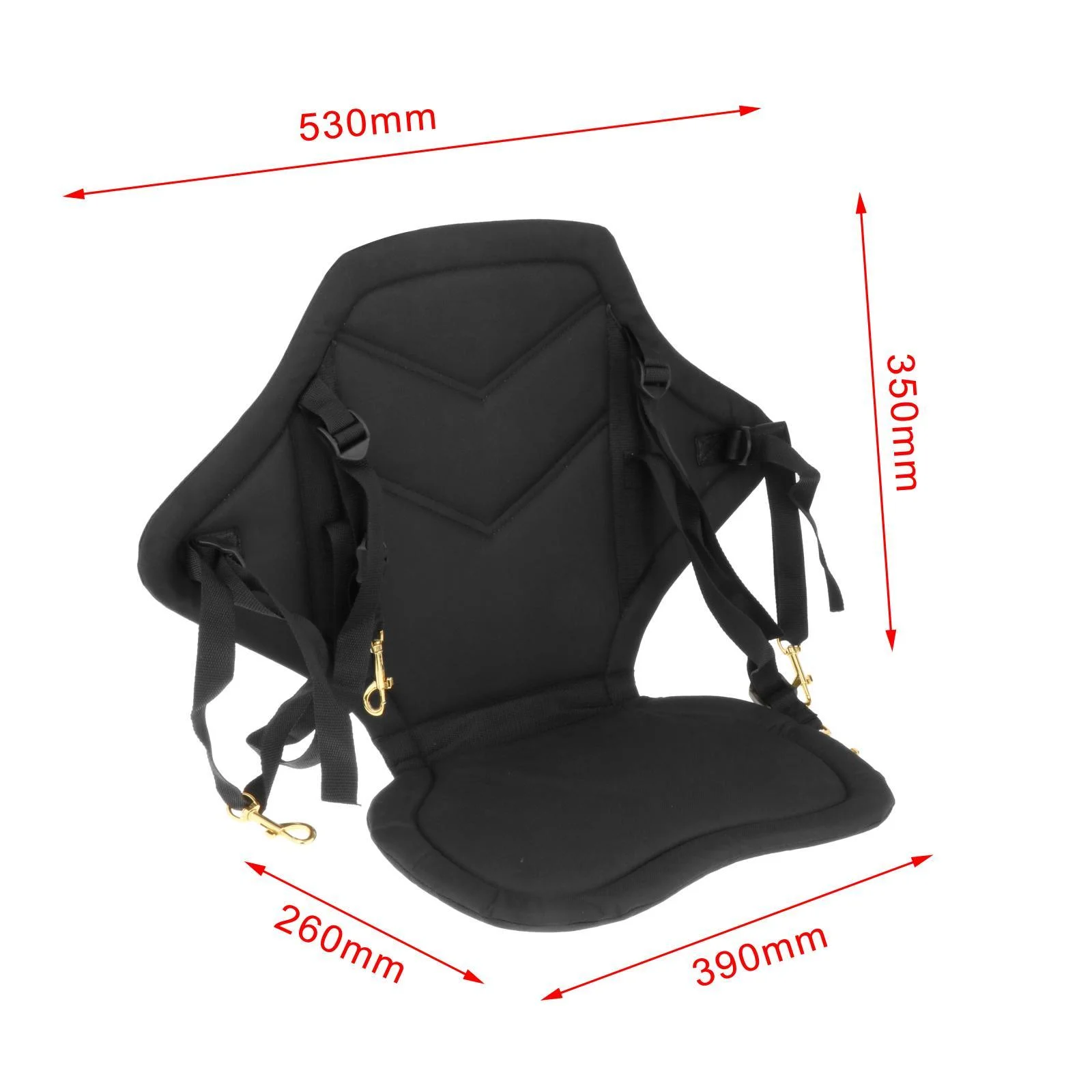 Canoe Backrest Seat Nonslip Kayaking Mat Backpacking Kids Kayak Seat Cushion