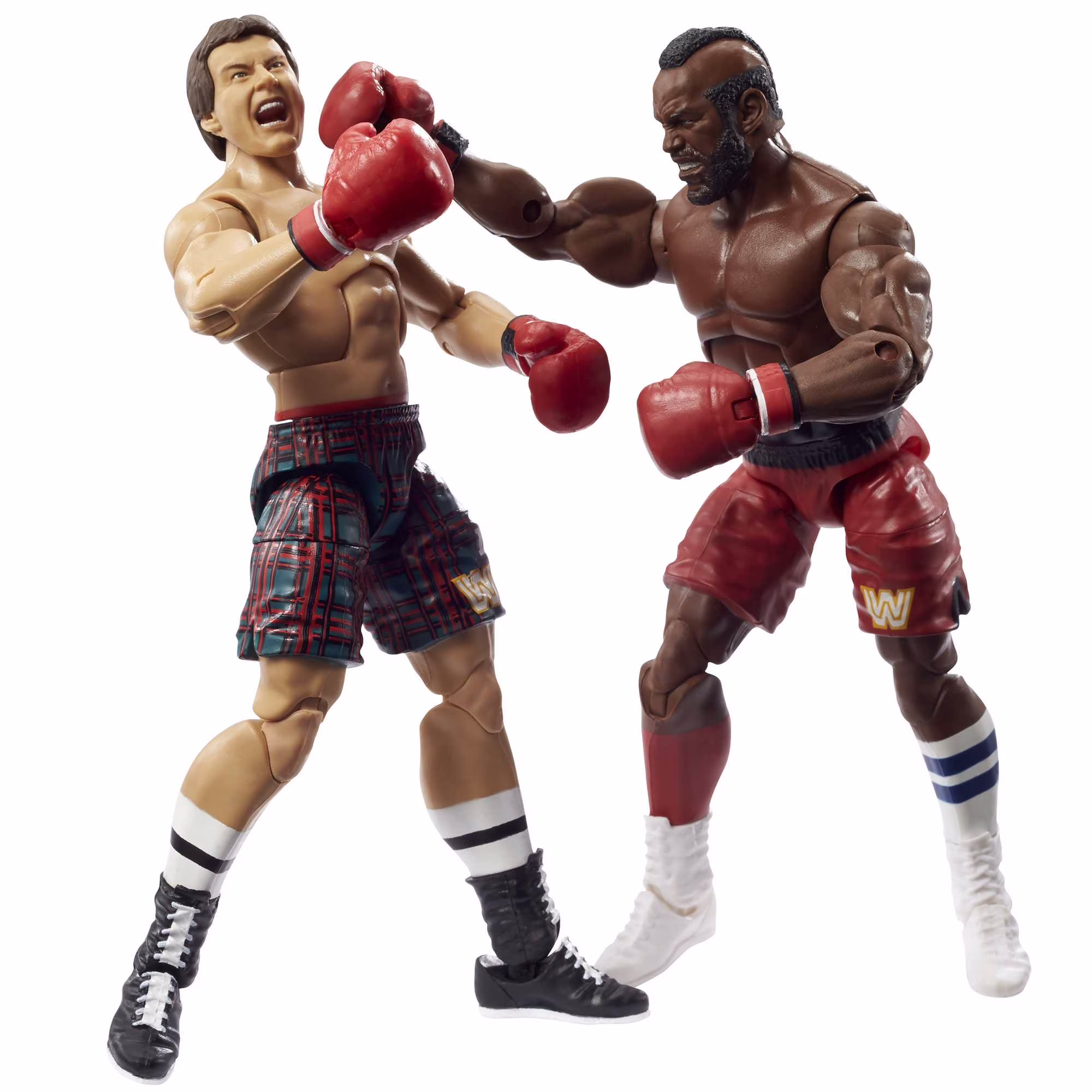 WWE Elite Collection Mr. T vs 'Rowdy' Roddy Piper 2-Pack