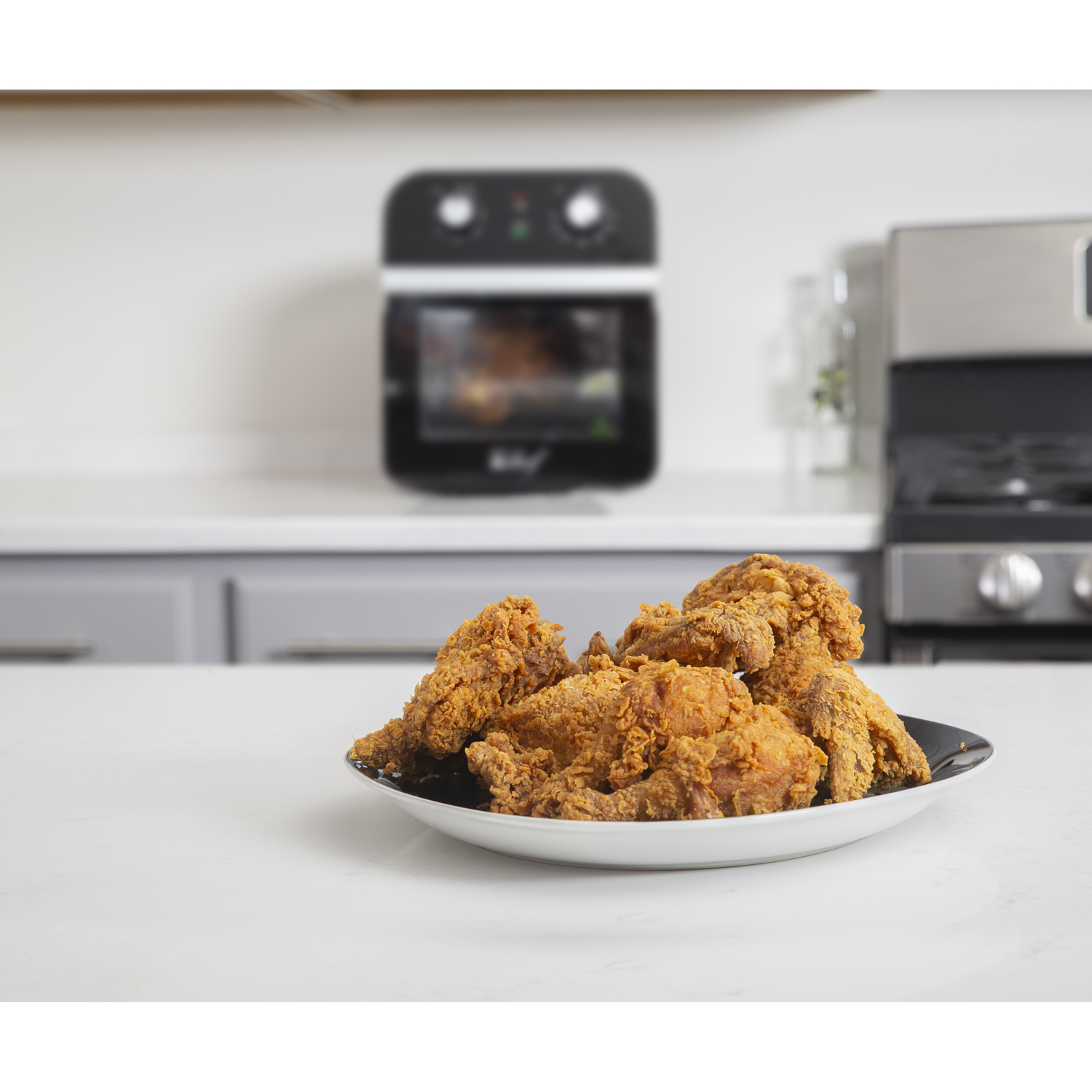 Deco Chef XL 12.7 Quart Oil-Free Air Fryer Multi-Function High Capacity Countertop Convection Oven, Toaster, Rotisserie All-in-One Healthy Kitchen Oven Instructional Cook Book Included