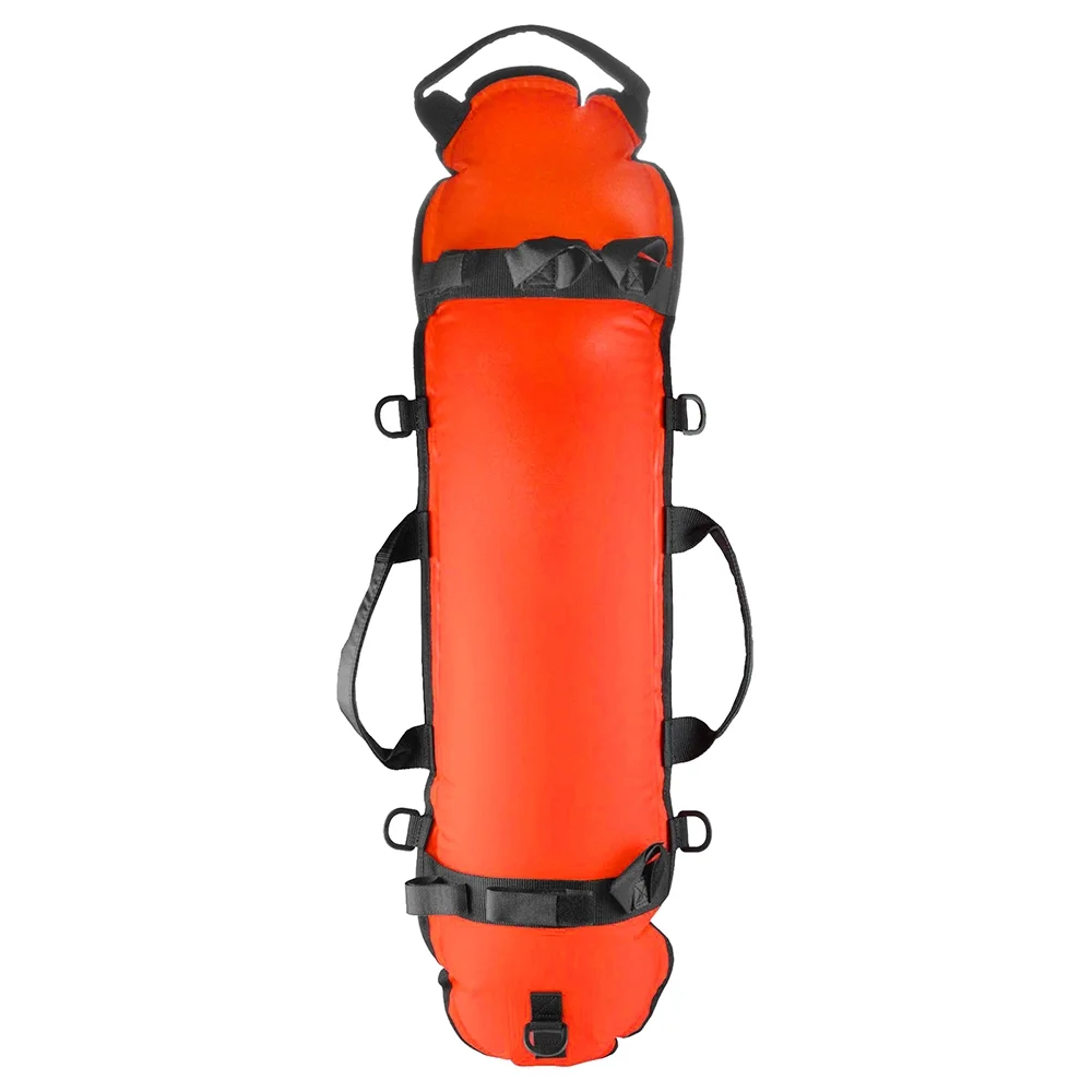 Enhance Your Safety Inflatable Dive Float with 65.6ft Line 78LBS Max Bearing Weight