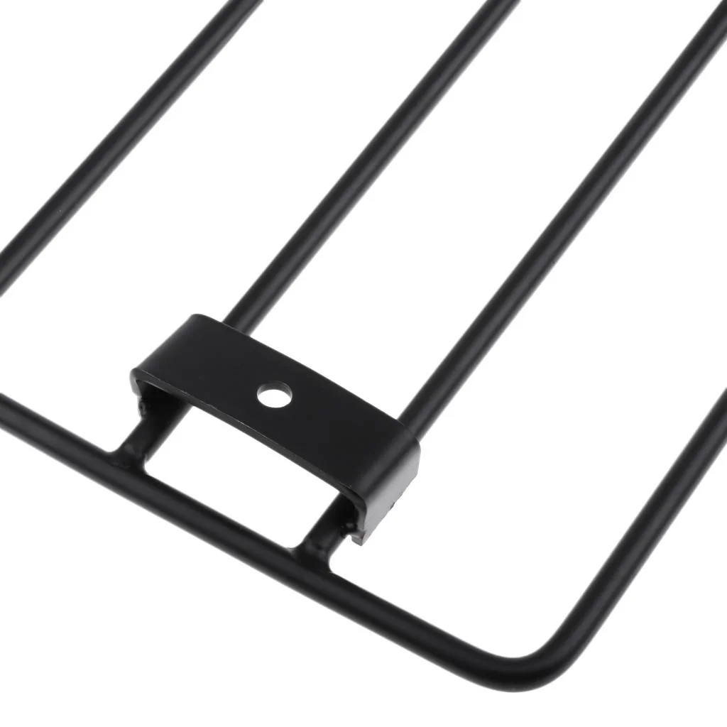 Sissy Bar Backrest Luggage Rack Rail Trunk Grom 250 300 500 2017-2019 (Black)
