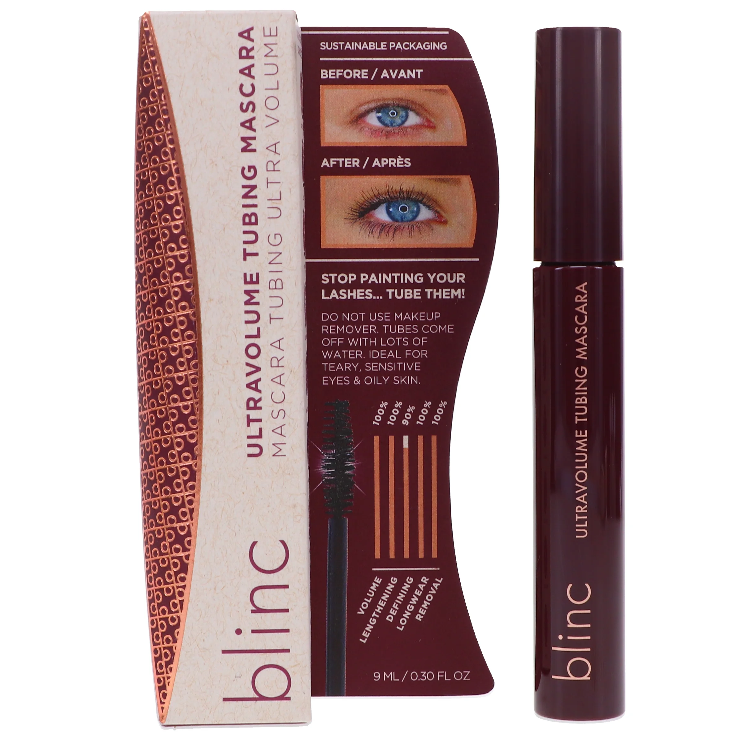 blinc UltraVolume Tubing Mascara Black 0.3 oz