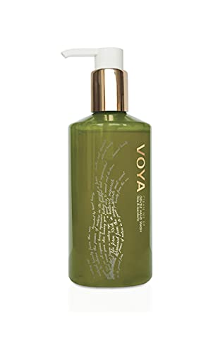 Voya Clean Me Up Gentle Hand Wash, Certified Organic, Natural Hand Wash, Lime and Mandarin Scent, 300ml