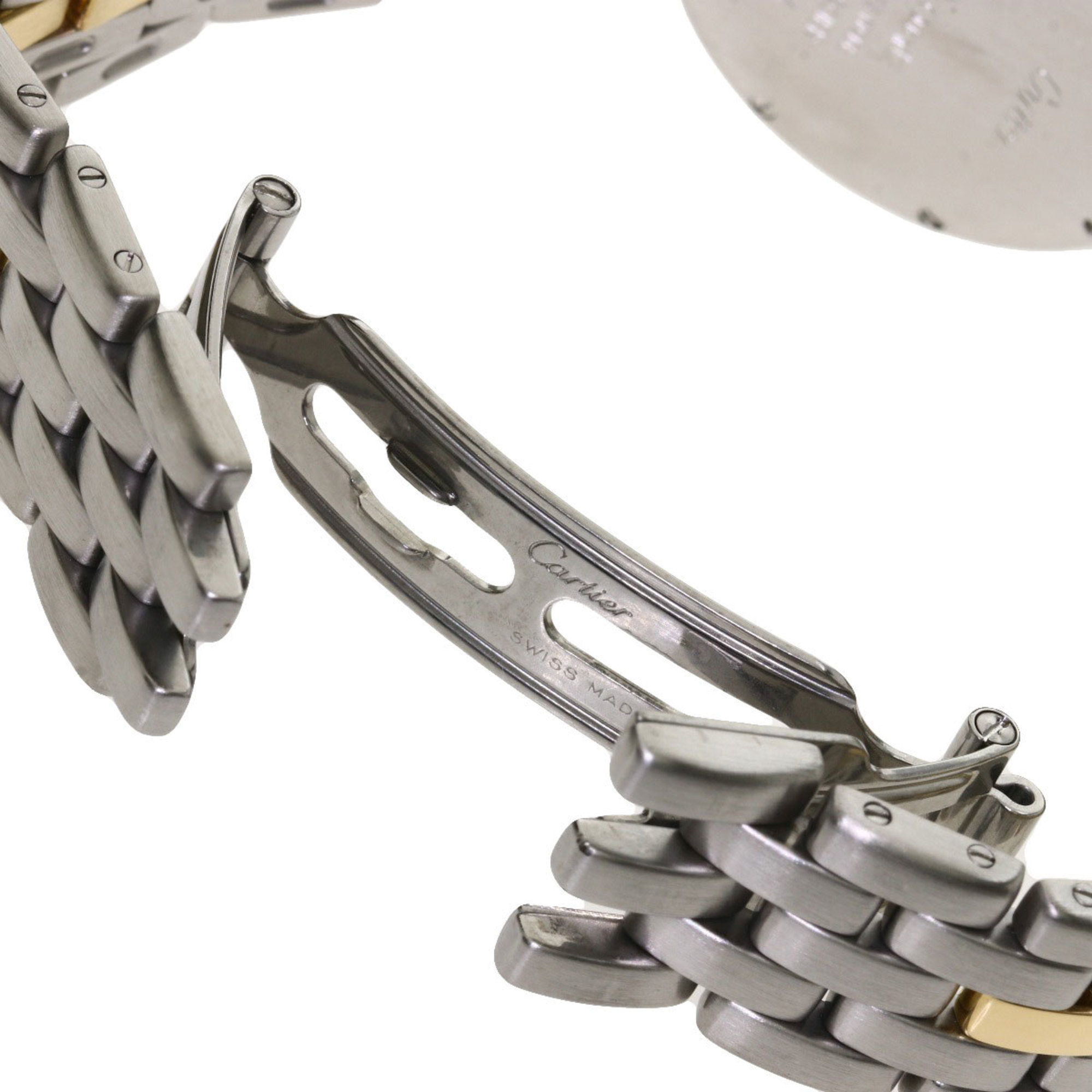 Pre-Owned Cartier Panthere MM Watch Stainless Steel / SSxK18YG Ladies CARTIER (Good)