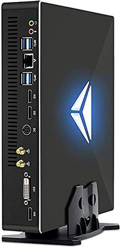 PARTAKER Mini Gaming PC,Desktop Computer,Powerful Mini PC with Core i5 10400F Hexa Core Processor, 16GB DDR4 240GB SSD, GTX1050Ti, 4K, Dual Monitor Capable, Win10 Pro