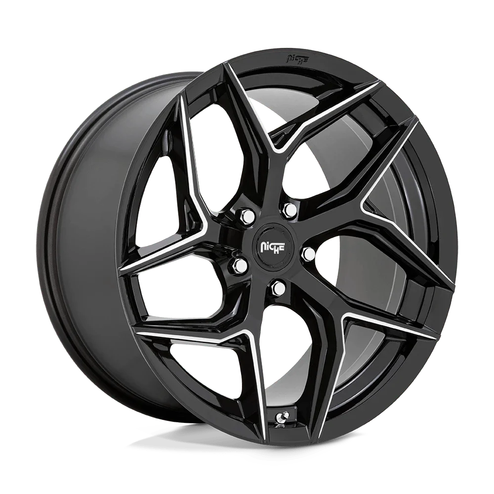 Niche M266 Torsion 20X10.5 5X112 40Et 66.56Cb Gloss Black Milled Wheel