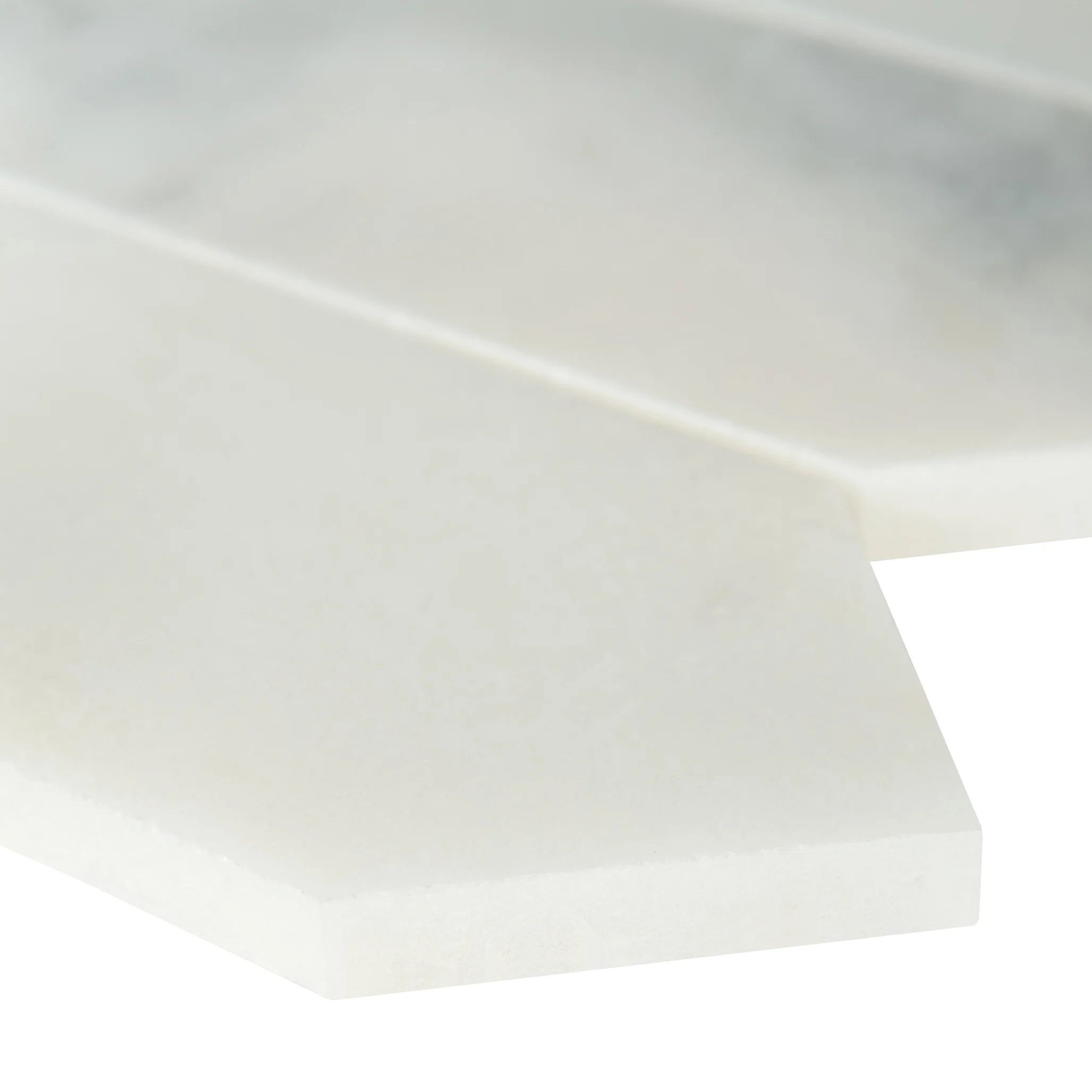 MSI Arabescato Carrara Picket 10.63 in. x 12 in. x 10mm Honed Mesh-Mounted Mosaic Marble Tile (8.9 sq. ft./Case)