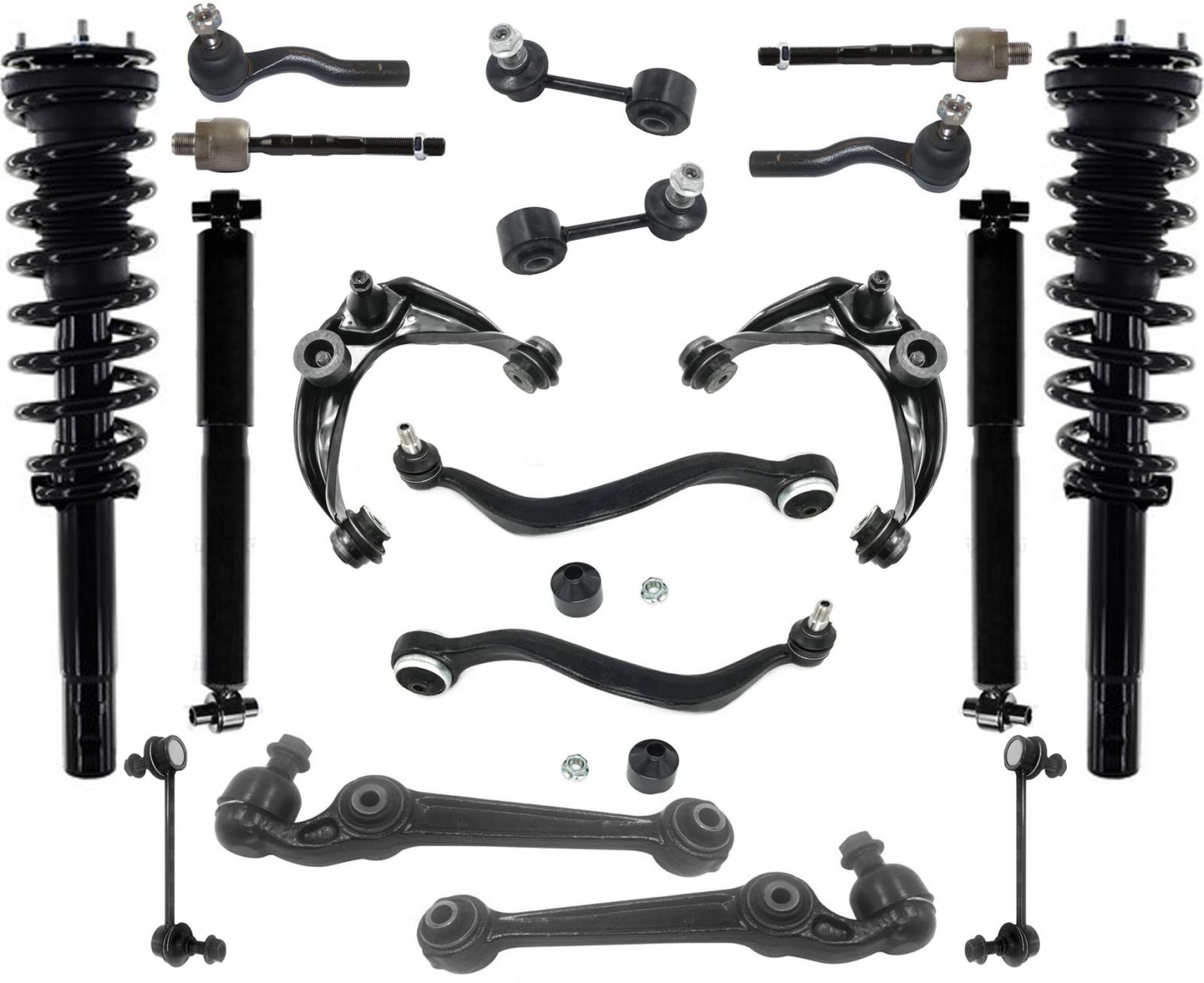 Front Struts Rear Shocks Control Arms For Lincoln MKZ 3.5L 10-12 All Wheel Drive