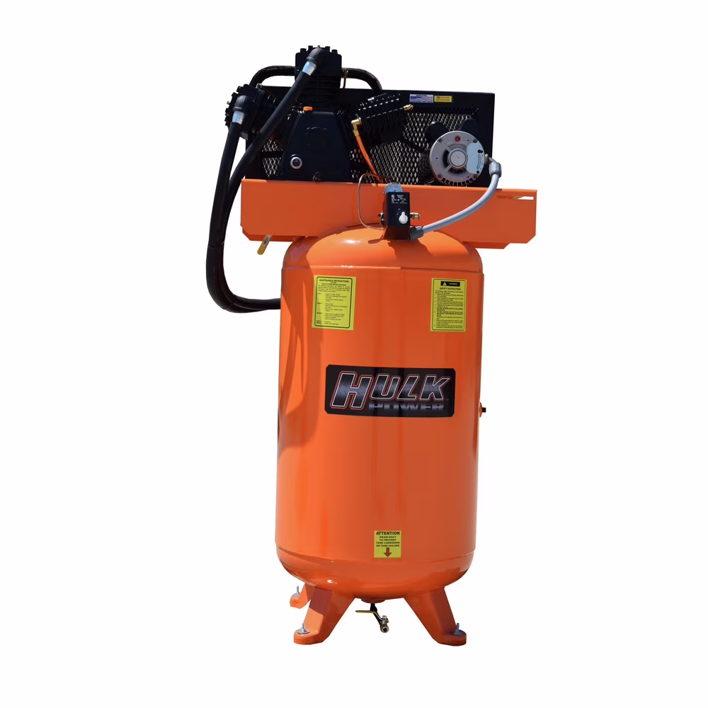 5 HP 80 Gallon Oil-Lube Stationary Air Compressor