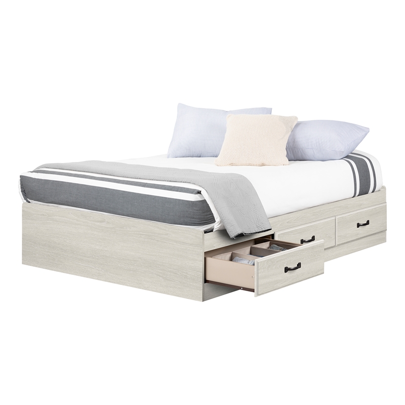 Home Square 2-Piece Set with Mates Bed and Bookcase Headboard