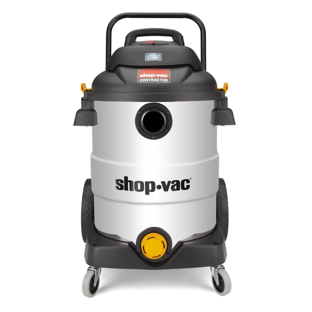 Shop-Vac 16 Gal 6.5 Peak HP Stainless Steel Contractor Series Wet Dry Vacuum, 9627806