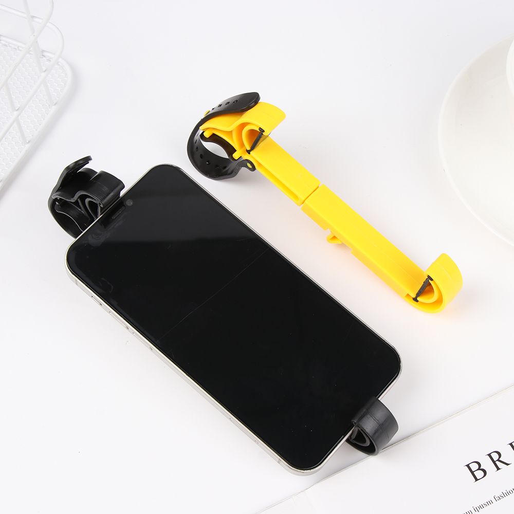 Universal Creative Stretchable Multifunctional Phone Stand Steering Wheel Phone Clip Mount Holder GPS part Bracket BLACK