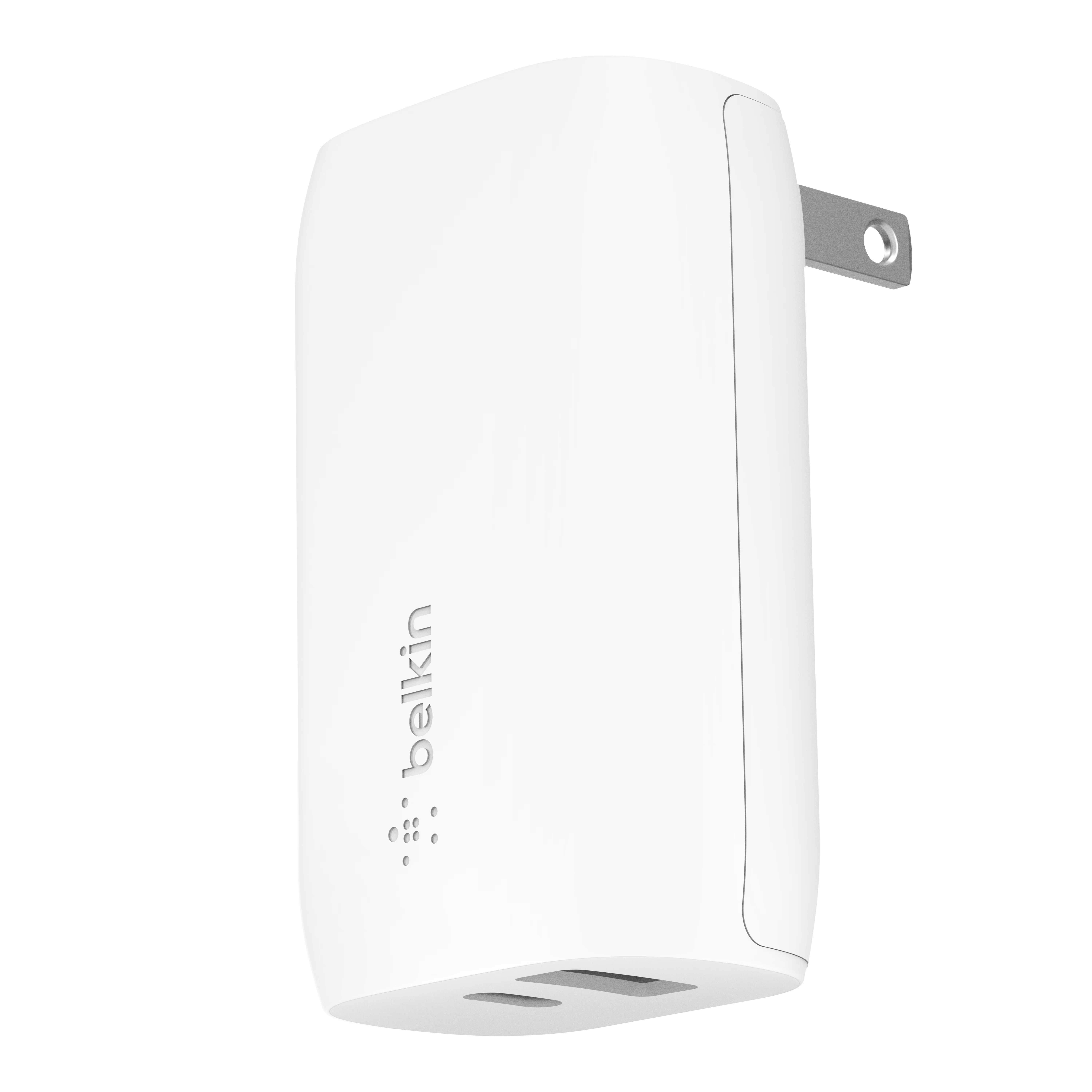 Belkin BOOSTCHARGE 32W USB C + USB A Dual Wall Charger & 5ft USB C to USB C Cable, White
