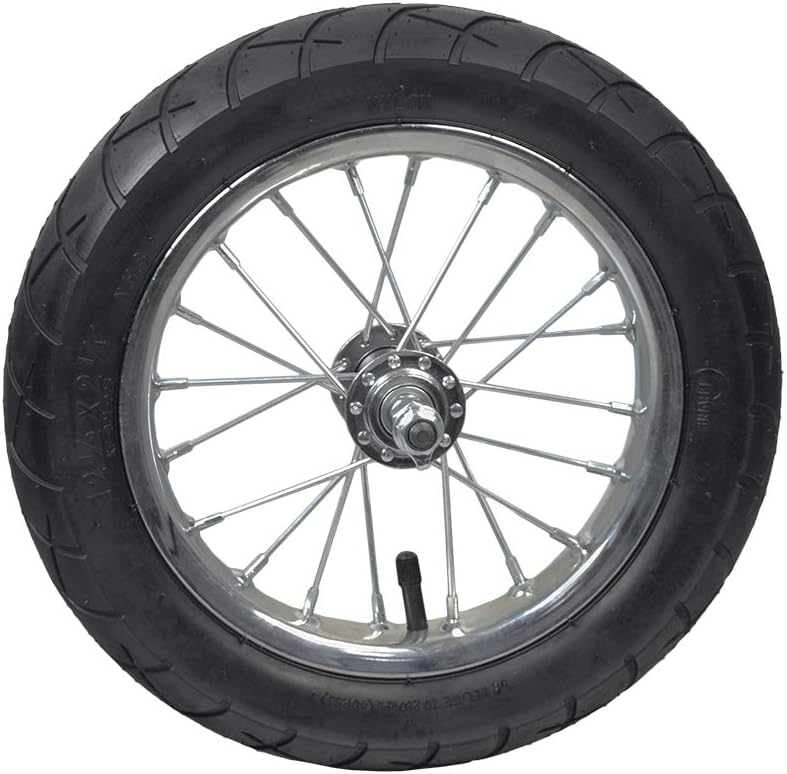 Front Wheel Assembly with Wire Spoke Rim for the Razor Pocket Mod (Versions 13 and Up)