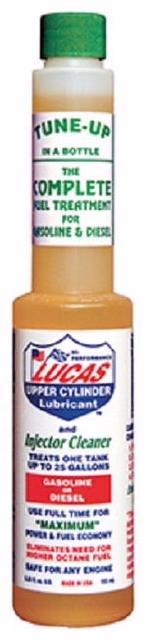 Lucas Oil LUC10020 5.25 oz Bottle Of Upper Cylinder Lubricant Fuel Treatment - Quantity of 24