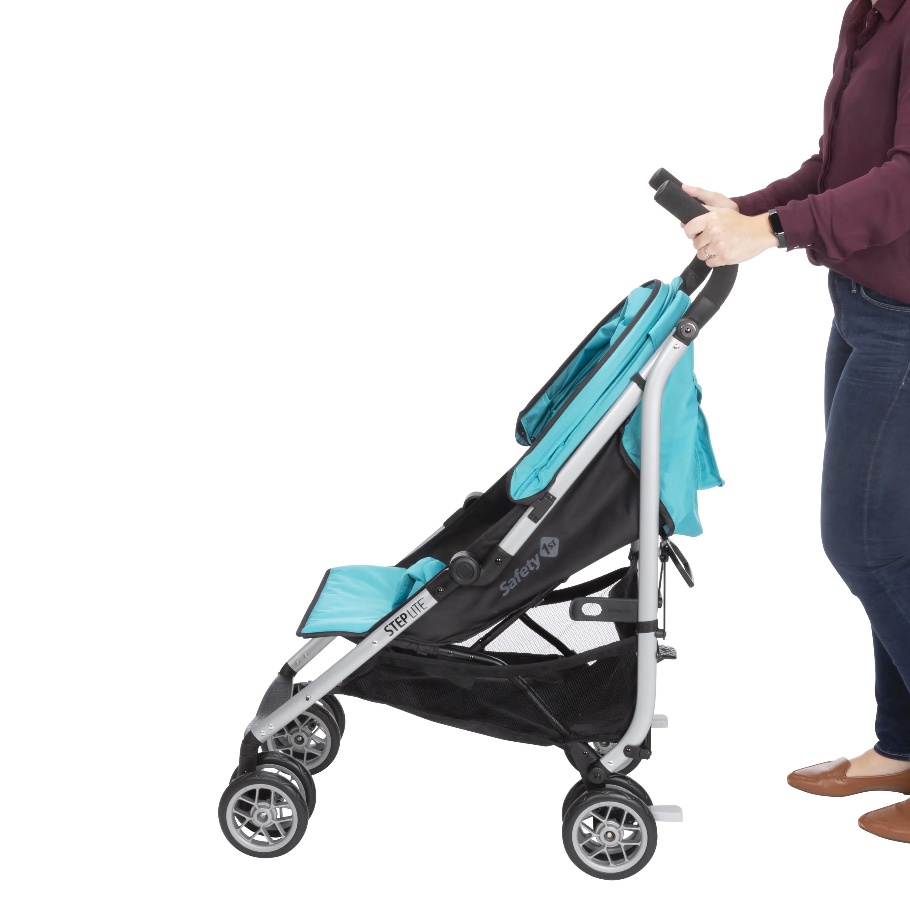 Safety 1ˢᵗ Step Lite Compact Stroller, Fountain