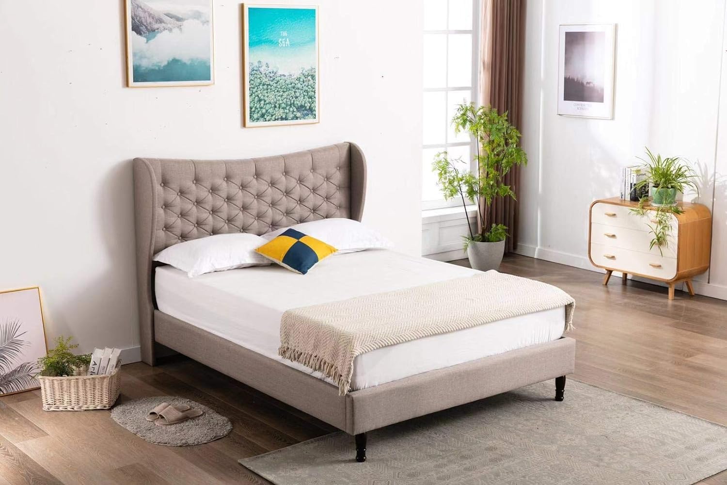 Light Grey Queen Premiere Cloth Linen 51