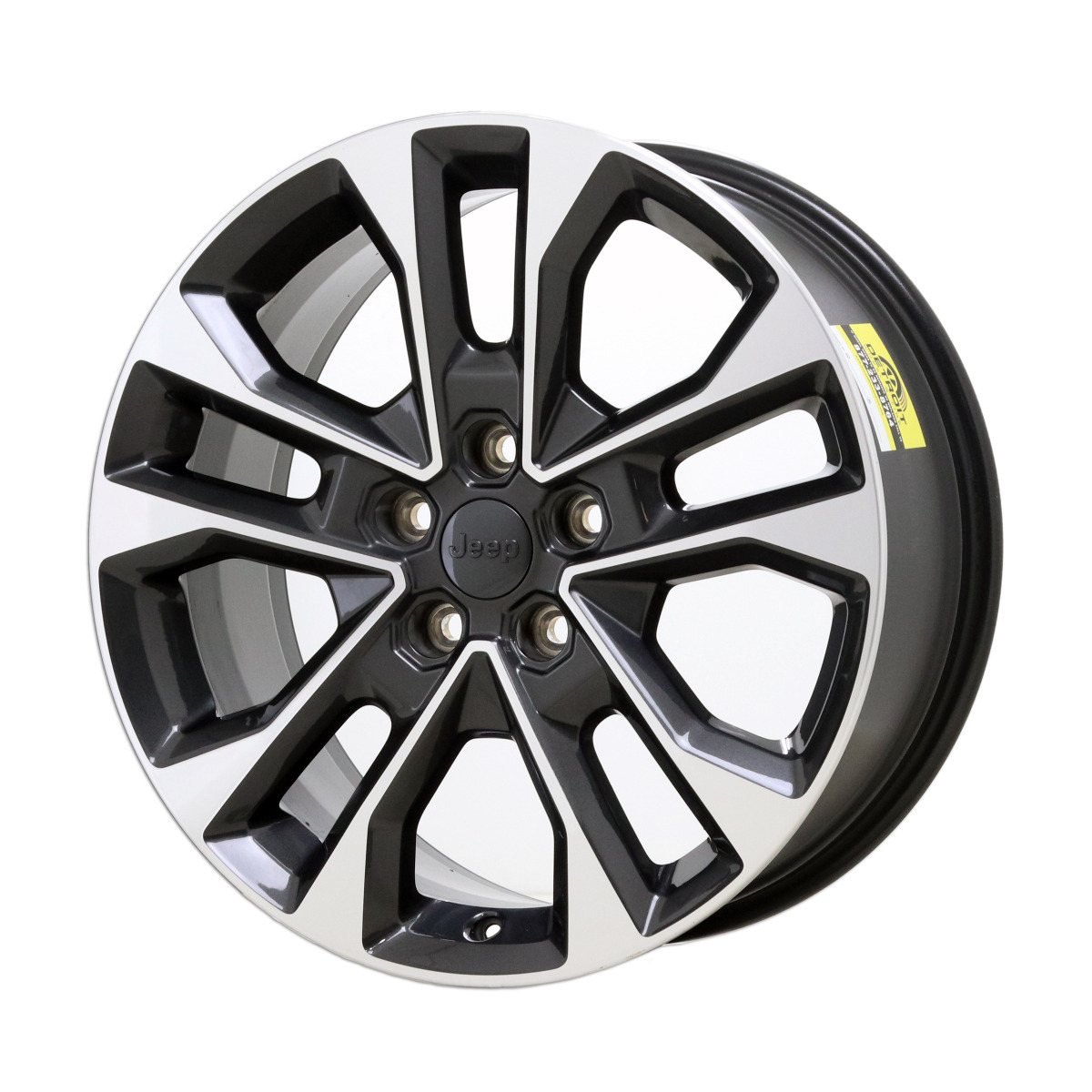 JEEP GRAND CHEROKEE 2021 - 2024 MACHINED GREY Factory OEM Wheel Rim (Not Replicas)