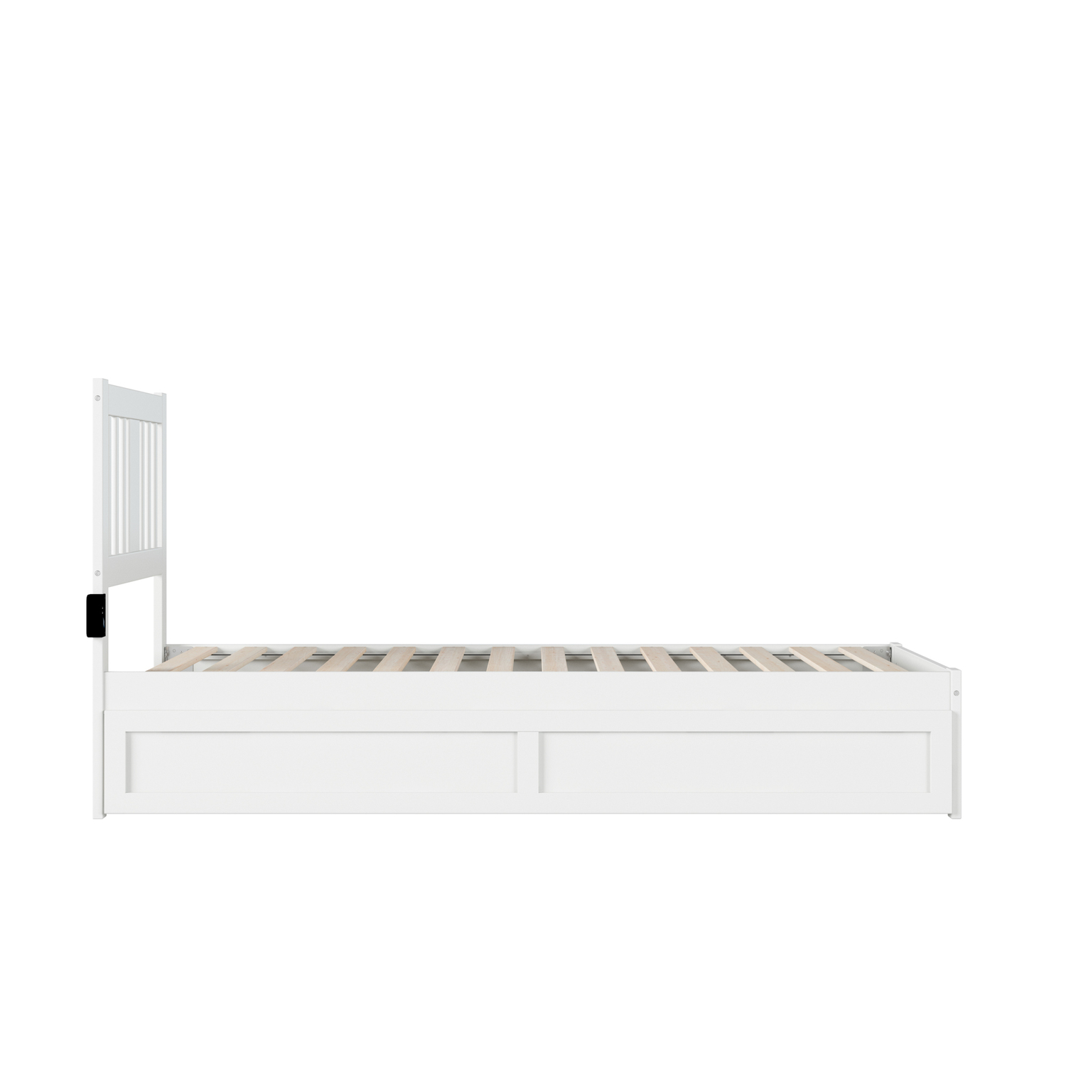Tahoe Classic Wood Eco-Friendly Metal Headboard, Queen, White