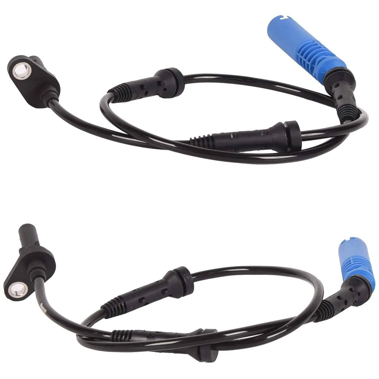 For BMW E60 E61 ABS Wheel Speed Sensor Front Pair ( L + R ) 535 550 E63 E64 645 Fits select: 2008-2010 BMW 528 I, 2004-2007 BMW 530 I