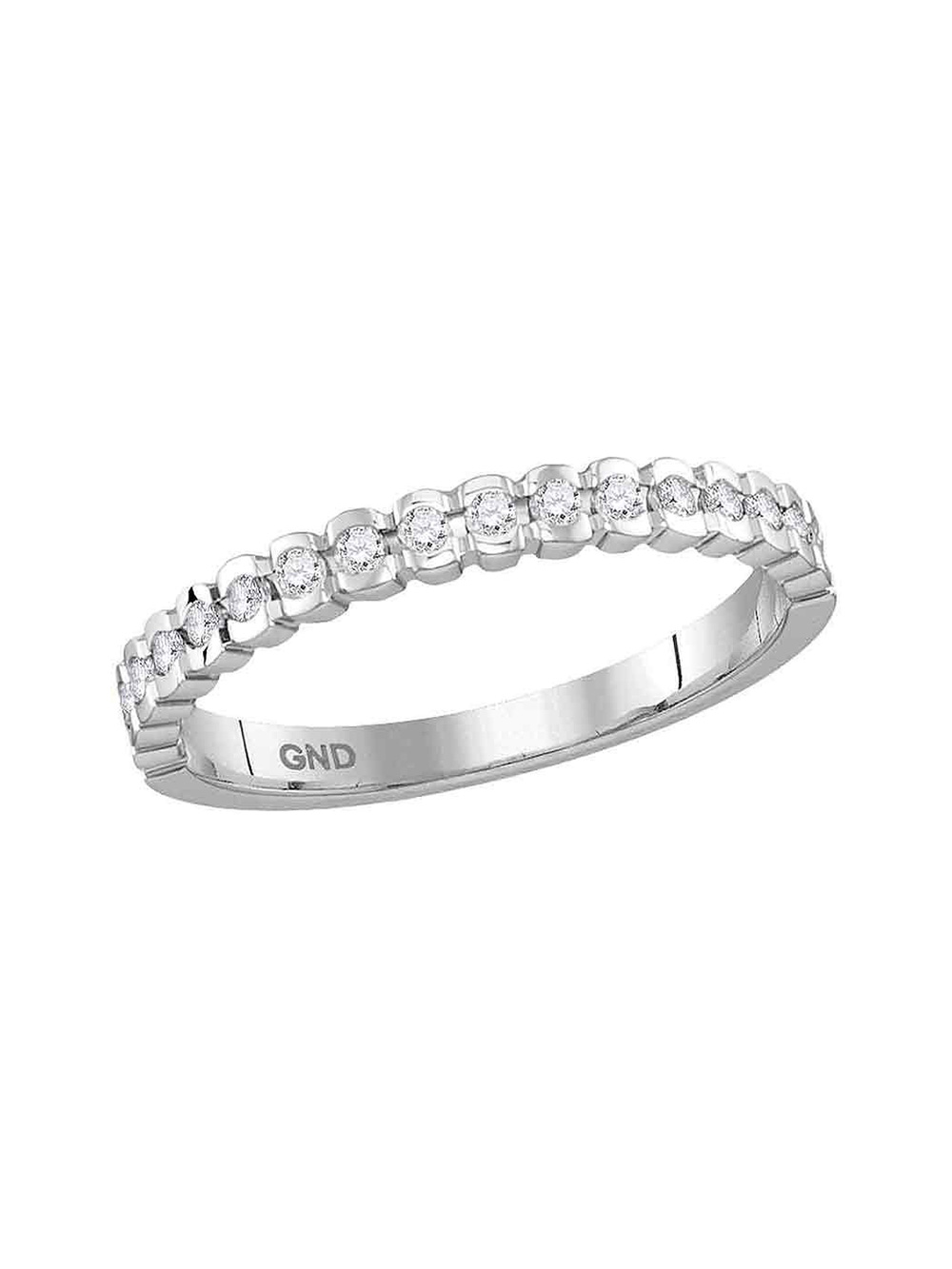 Diamond Princess 14kt White Gold Womens Round Diamond Flower Cluster Split-shank Ring 3/4 Cttw