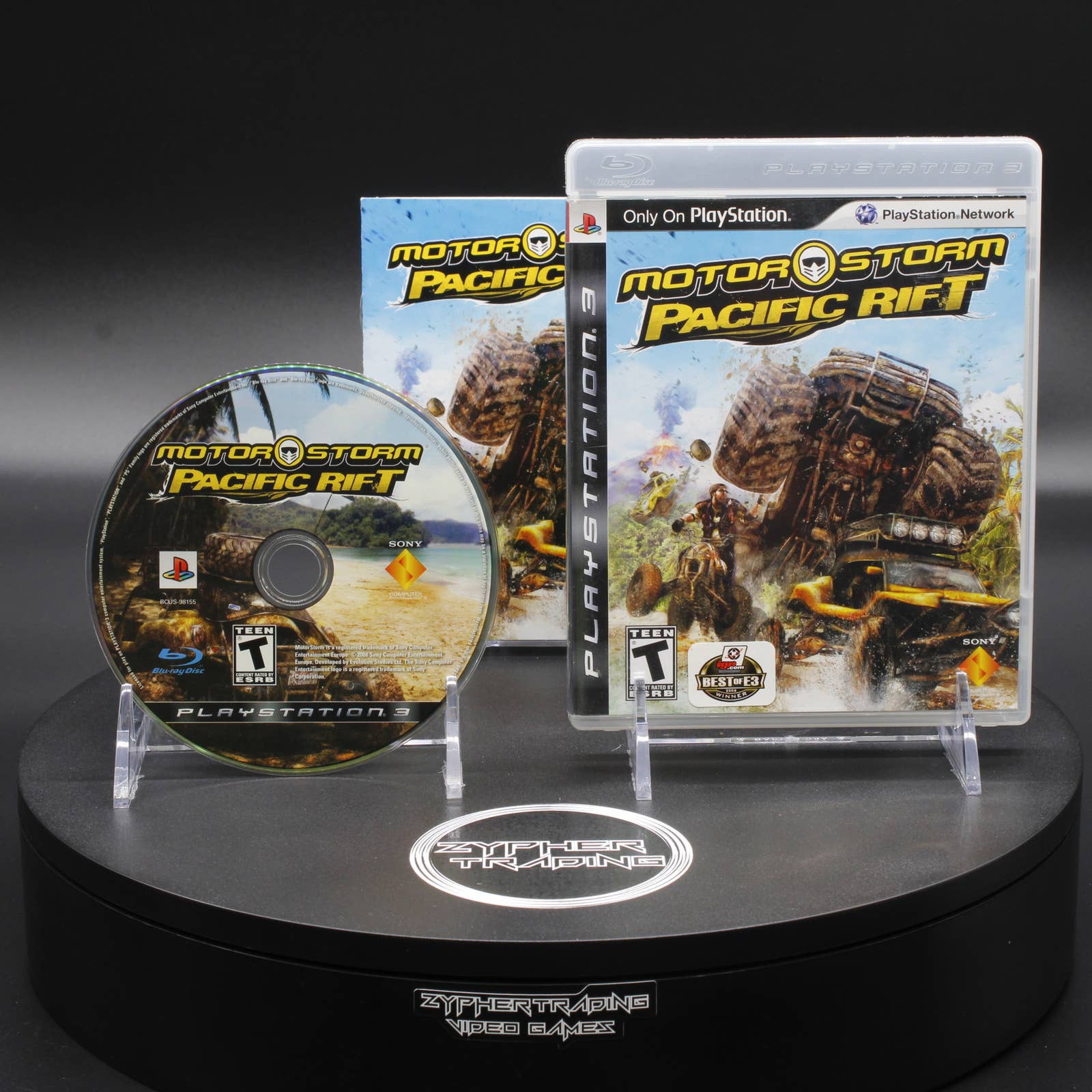 MotorStorm: Pacific Rift | Sony PlayStation 3 | PS3 | 2008 | Tested