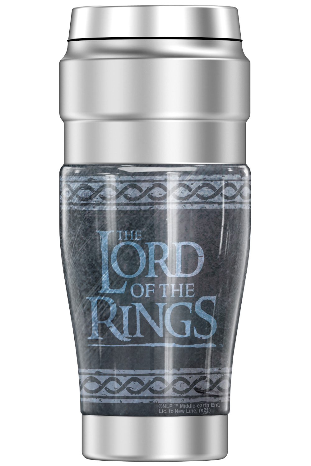 The Lord of The Rings Tree Of Gondor Sigil THERMOS STAINLESS KING Stainless Steel Travel Tumbler, Vacuum insulated & Double Wall, 16oz