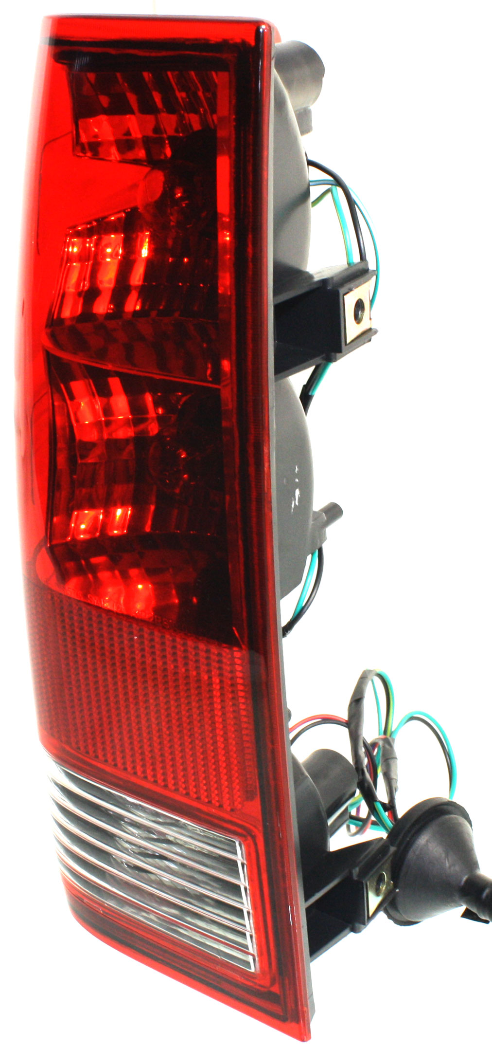 Tail Light Compatible With 2004-2015 Nissan Titan Left Driver With bulb(s)