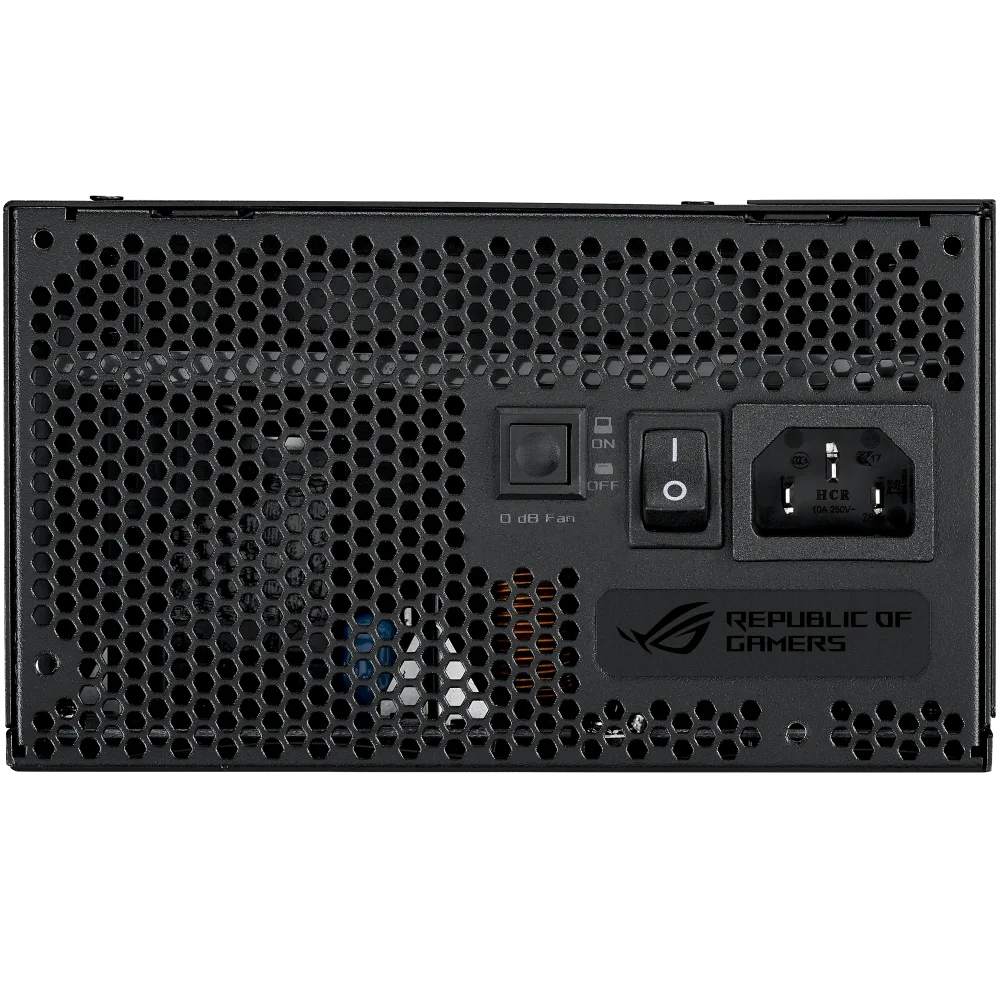 ASUS ROG Strix 750 Fully Modular 80 Plus Gold 750W ATX Power Supply with 0dB Axial Tech Fan and 10 Year Warranty