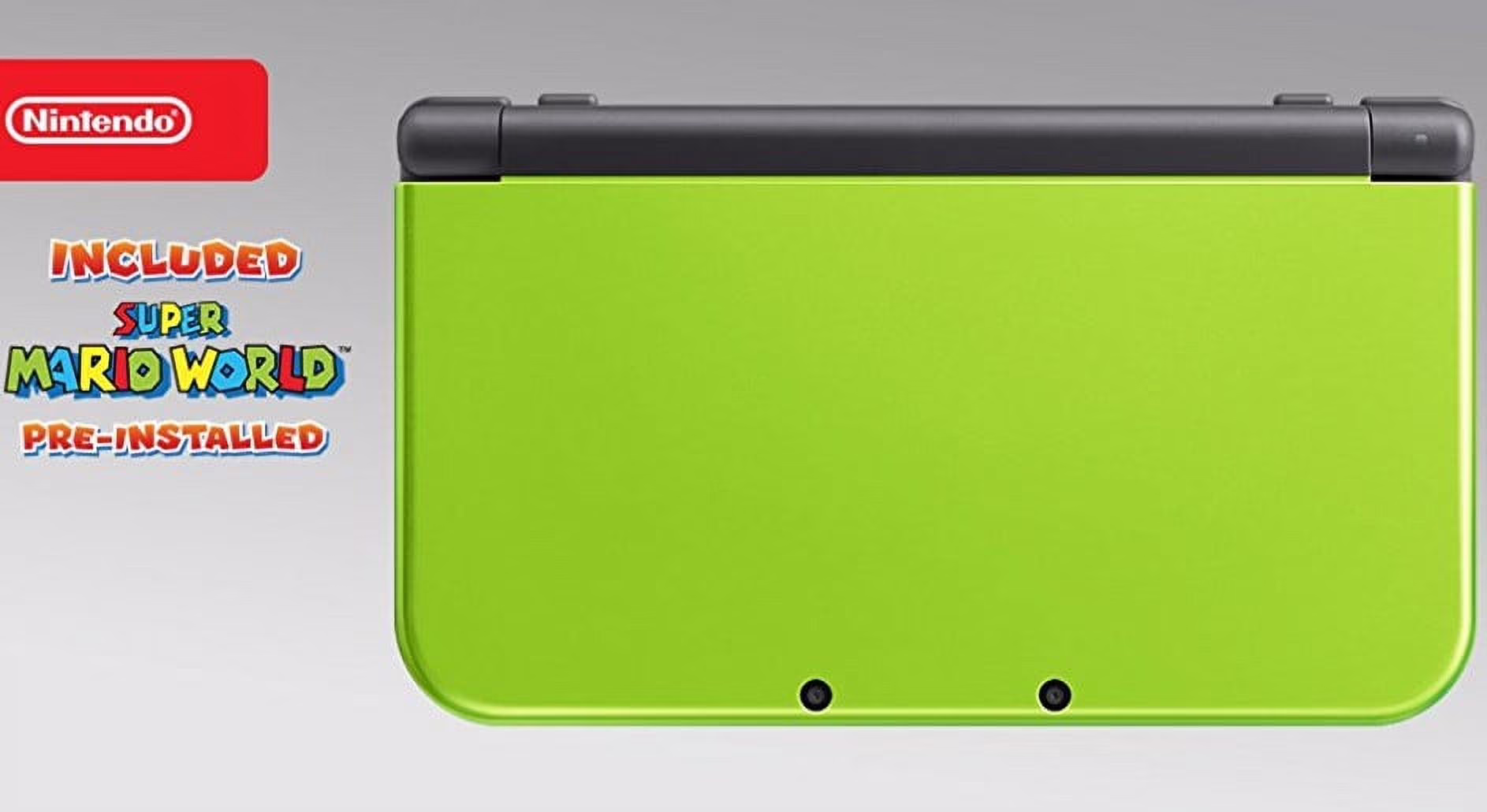 Restored Nintendo New 3DS XL Special Edition Lime Green with Super Mario (Refurbished)