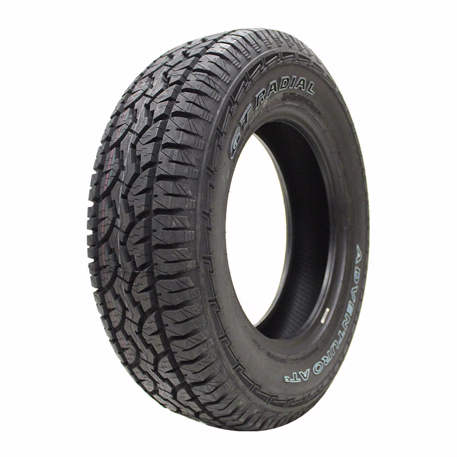 GT Radial Adventuro AT3 265/70R17 121 S Tire Fits: 2014-18 Chevrolet Silverado 1500 WT, 2010-21 GMC Sierra 1500 SLE