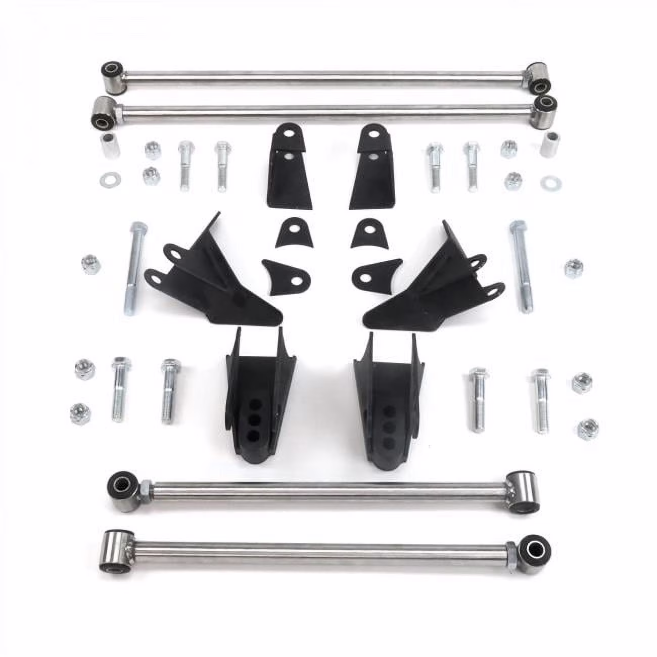 Helix Suspension Brakes & Steering 733451 Jeep Comanche 1985-1992 Heavy Duty Triangulated 4-Link Kit