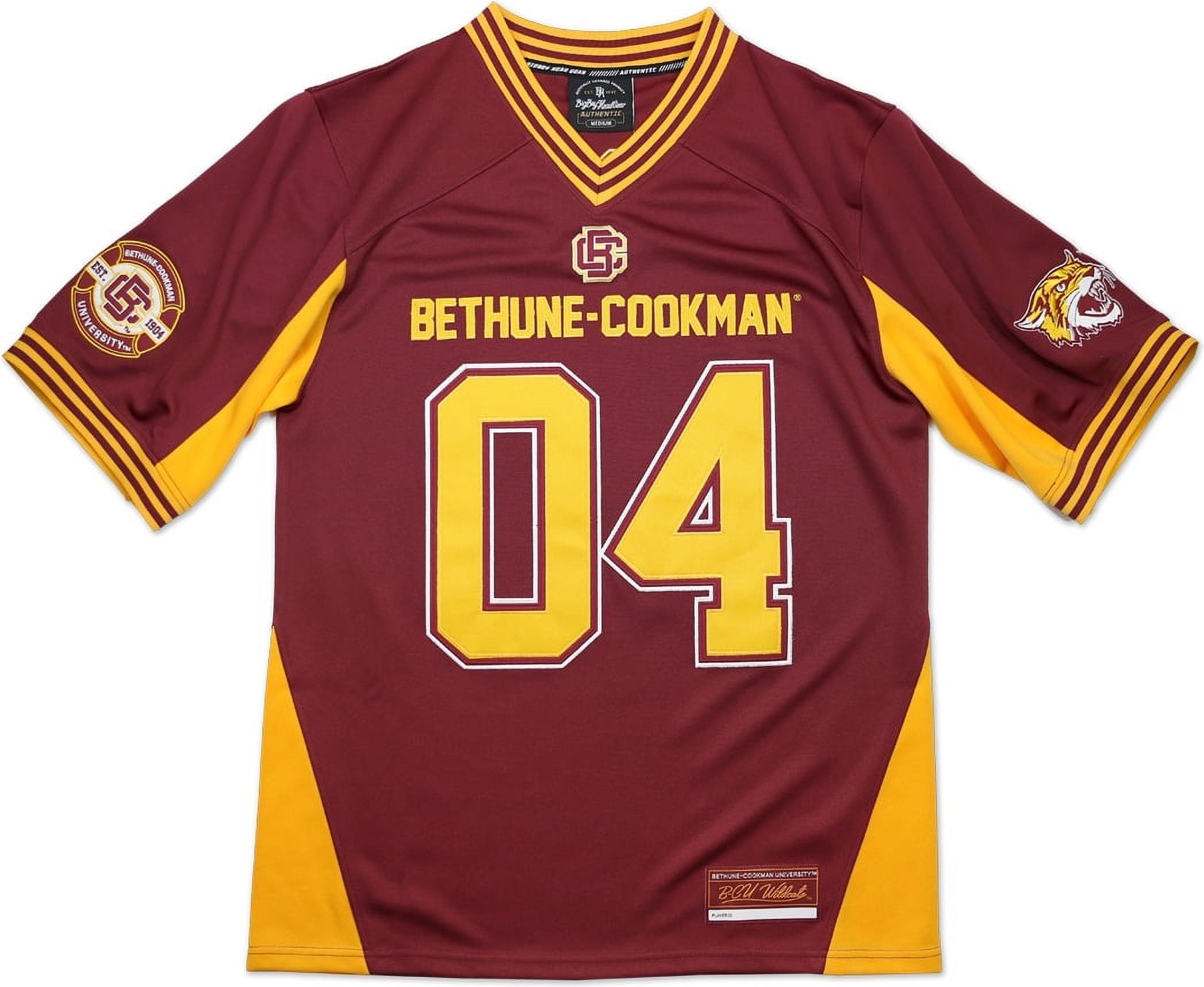 Big Boy Bethune-Cookman Wildcats S11 Mens Football Jersey [Maroon - XL]