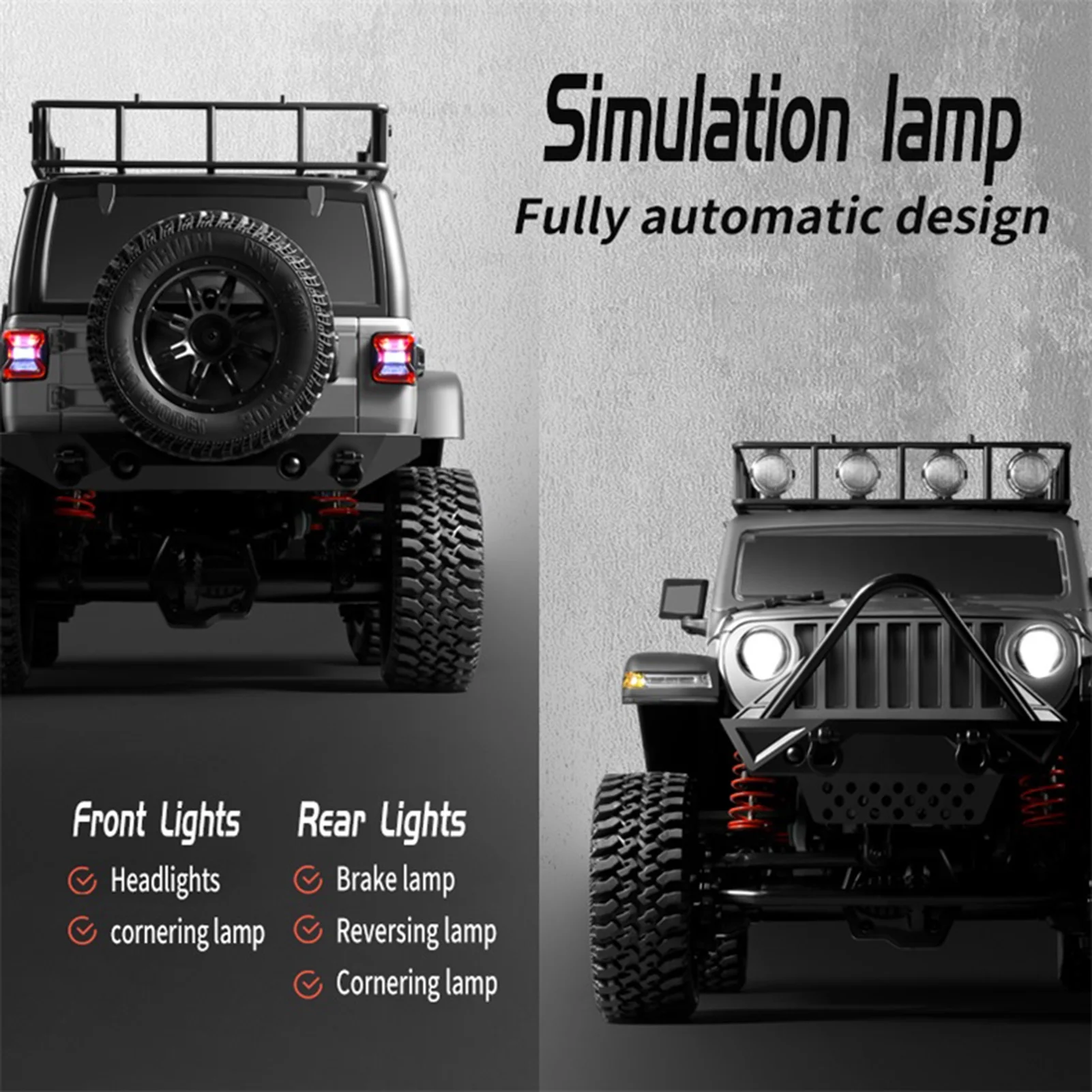 OWSOO Remote control car,4 Wheel Drive Remote Crawler Remote Car 12 Scale 4 1 12 Scale COMETX ERYUE car Car Kids 3 Battery Car Off-Road Remote