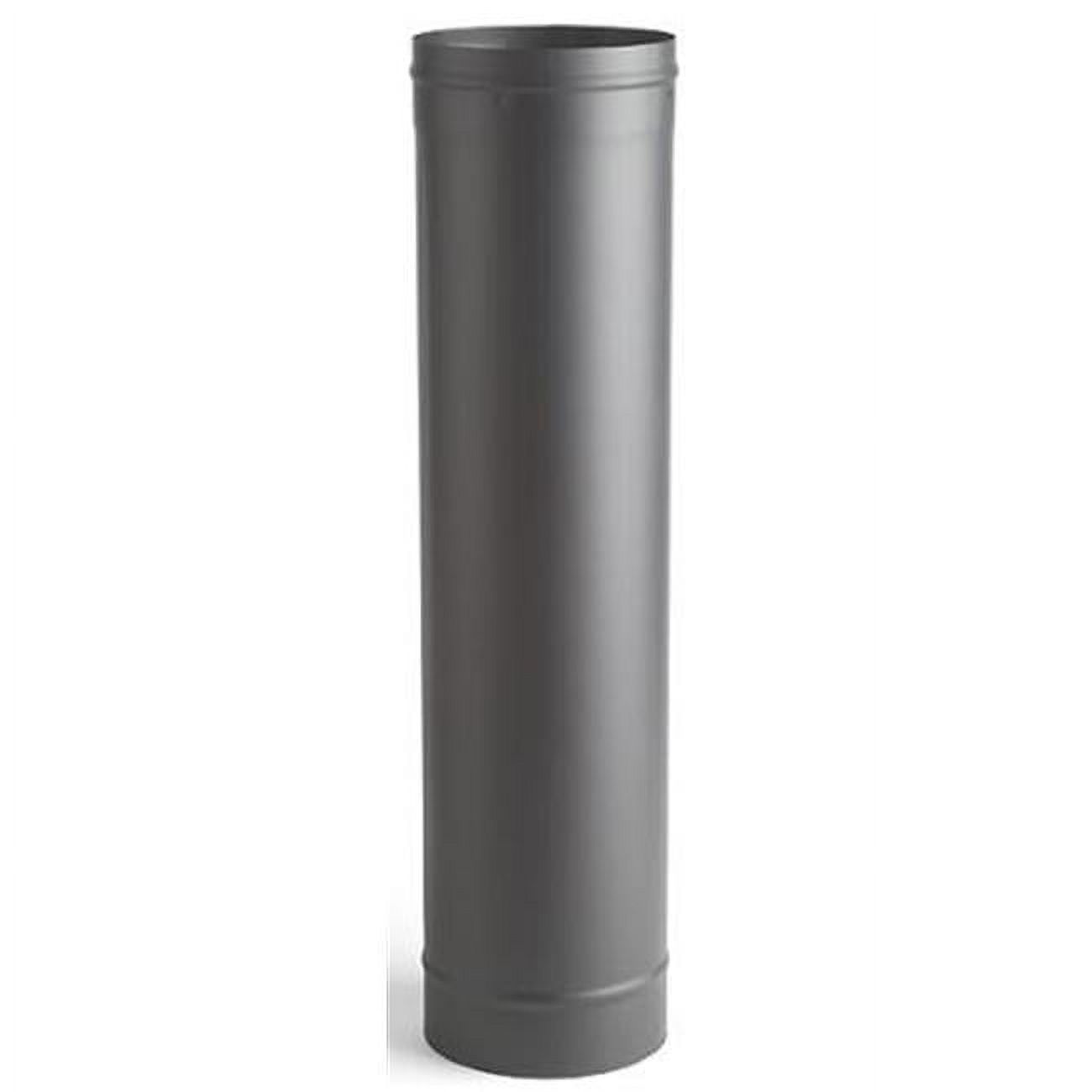 Selkirk Corporation 2807B 8 Inch  x 36 Inch  Heat-fab 22-ga Welded Black Stovepipe