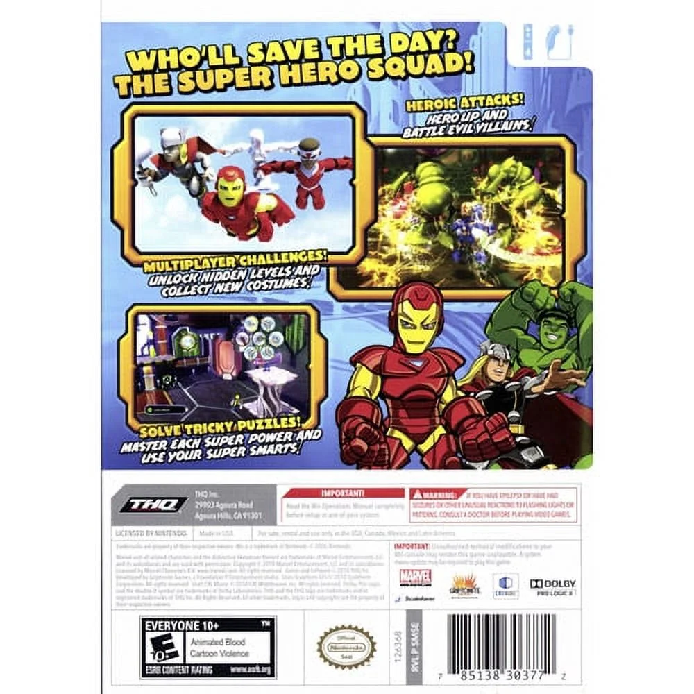 Marvel Super Hero Squad: The Infinity Gauntlet (Nintendo Wii)