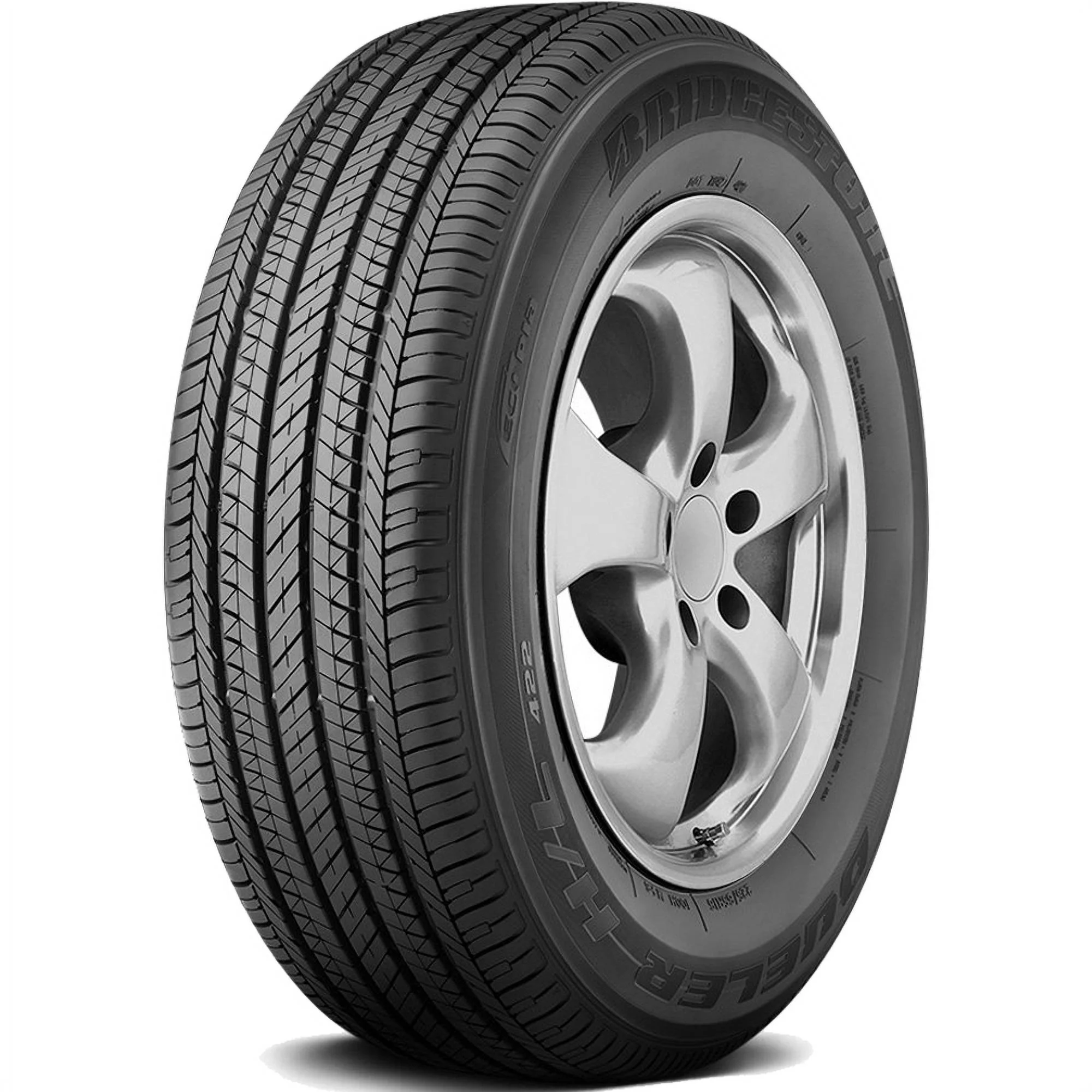Bridgestone Dueler H/L 422 Ecopia 225/70R16 103 H Tire Fits: 2012-13 Dodge Journey AVP, 2006-10 Suzuki Grand Vitara XSport
