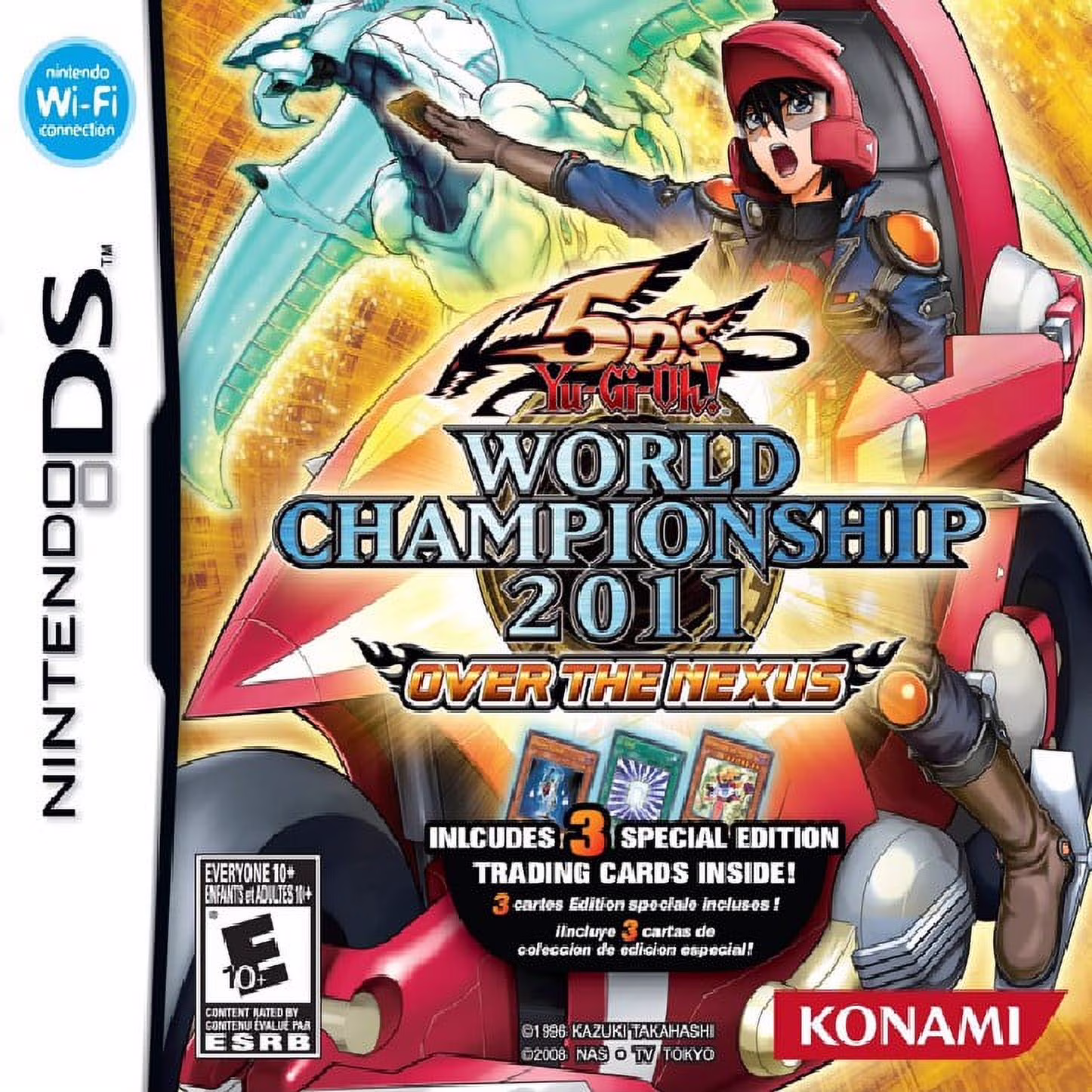 Restored Yu-Gi-Oh! 5D's World Championship 2011: Over The Nexus (Nintendo DS, 2011) Card Game (Refurbished)