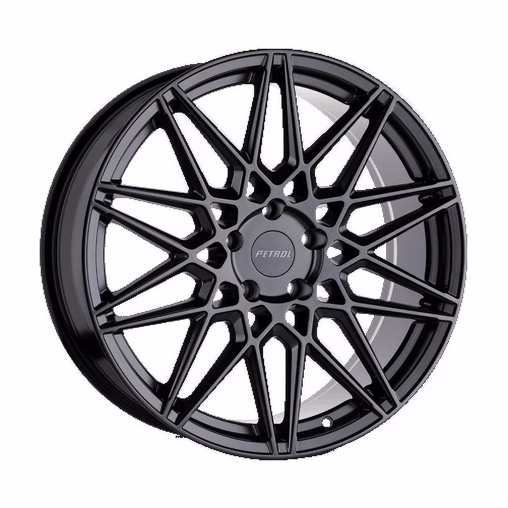 Petrol P3C 19X8 5X112 40Et 76.1Cb Semi Gloss Black Wheel
