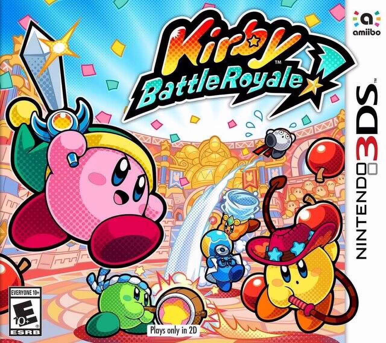 Kirby: Battle Royale [Nintendo 3DS HAL Labs Party Minigame Multiplayer Game] NEW