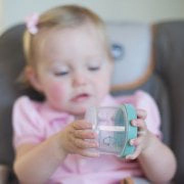 Sage Spoonfuls Reusable Baby Food Jars 4oz BPA-Free Plastic Food Storage Containers With Twist-Off Lids (3-Pack)