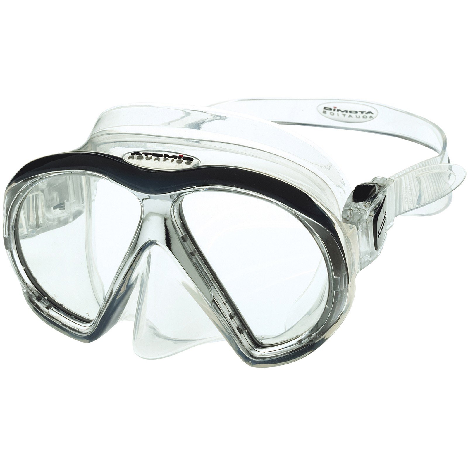 Atomic Aquatics SubFrame Scuba Diving Mask wtih Ultra Clear Lenses