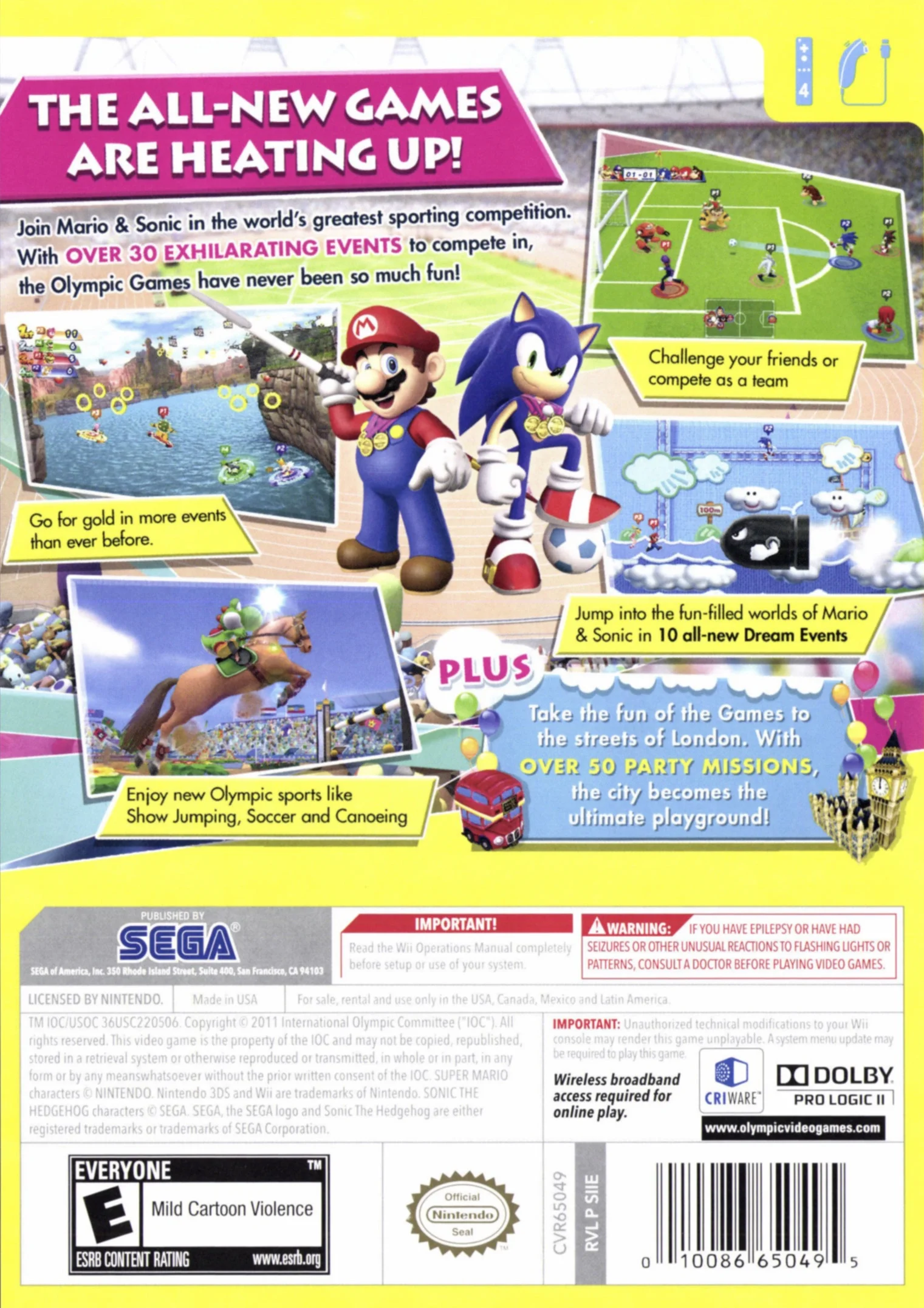 Mario & Sonic at the London 2012 Olympic Games