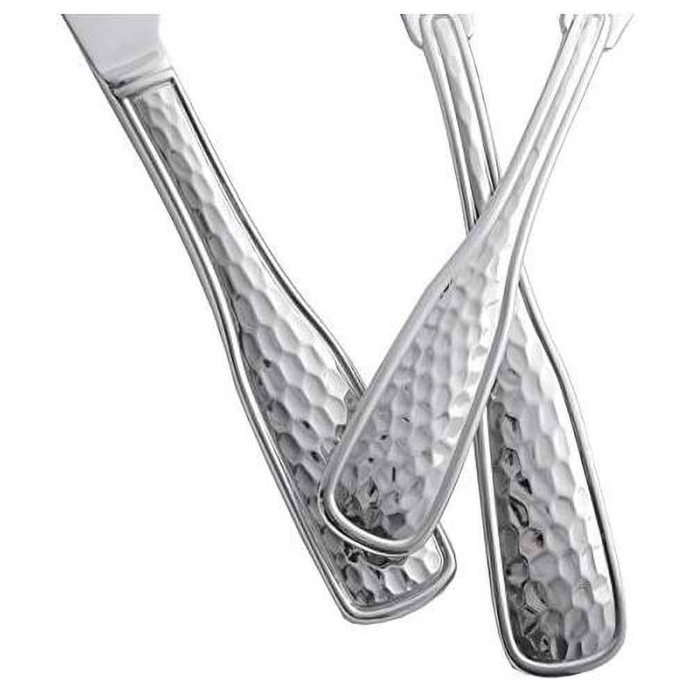 James 18/10 'Country Hammer' 45-Piece Flatware Set