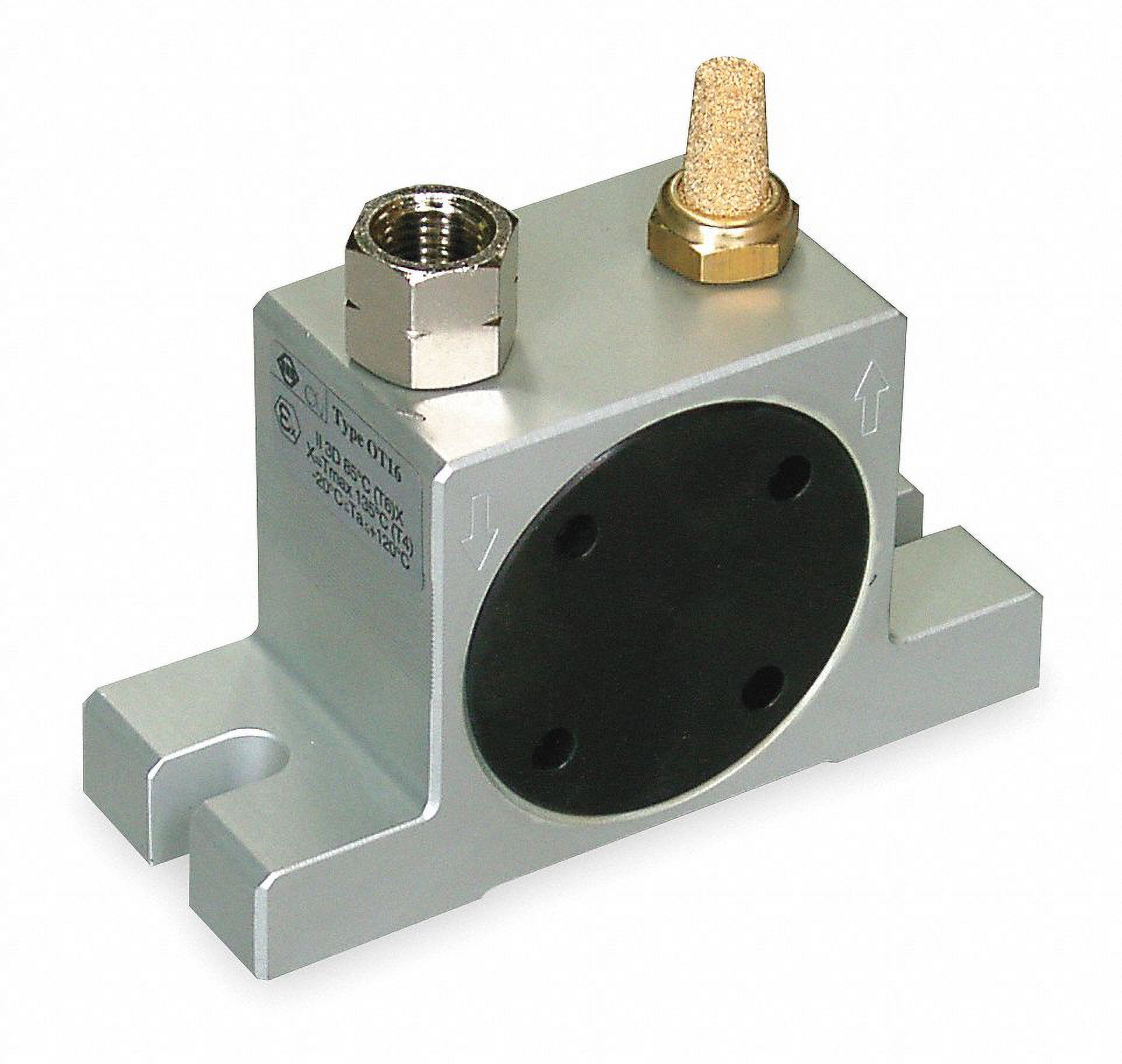 Dayton Pneumatic Turbine Vibrator,Force 581 Lb  1DYP6