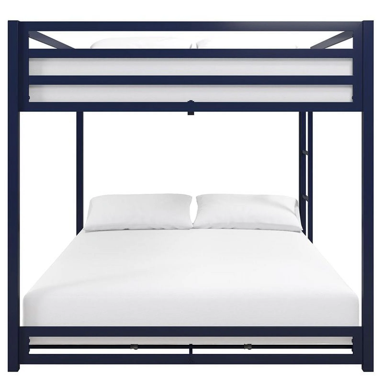 DHP Mabel Full Over Full Metal Bunk Bed in Blue